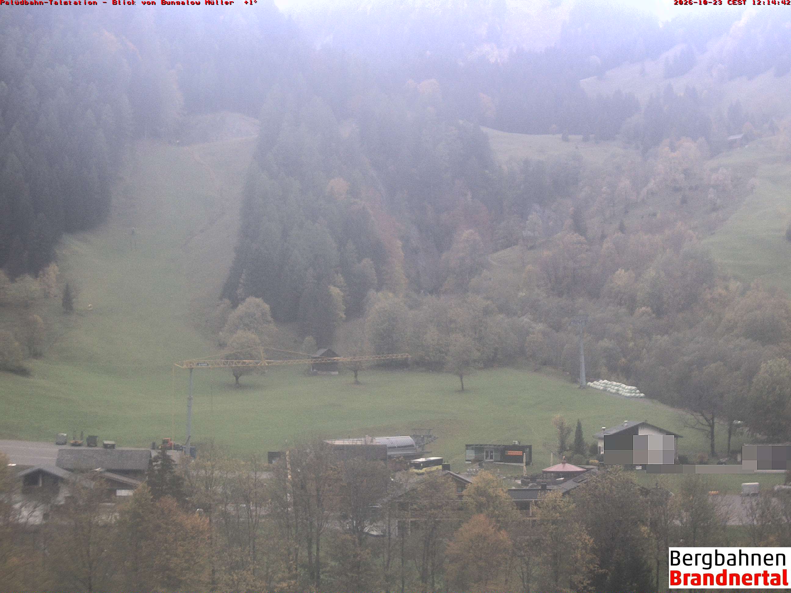 Blick auf Palüdbahn von Bungalow Müller
