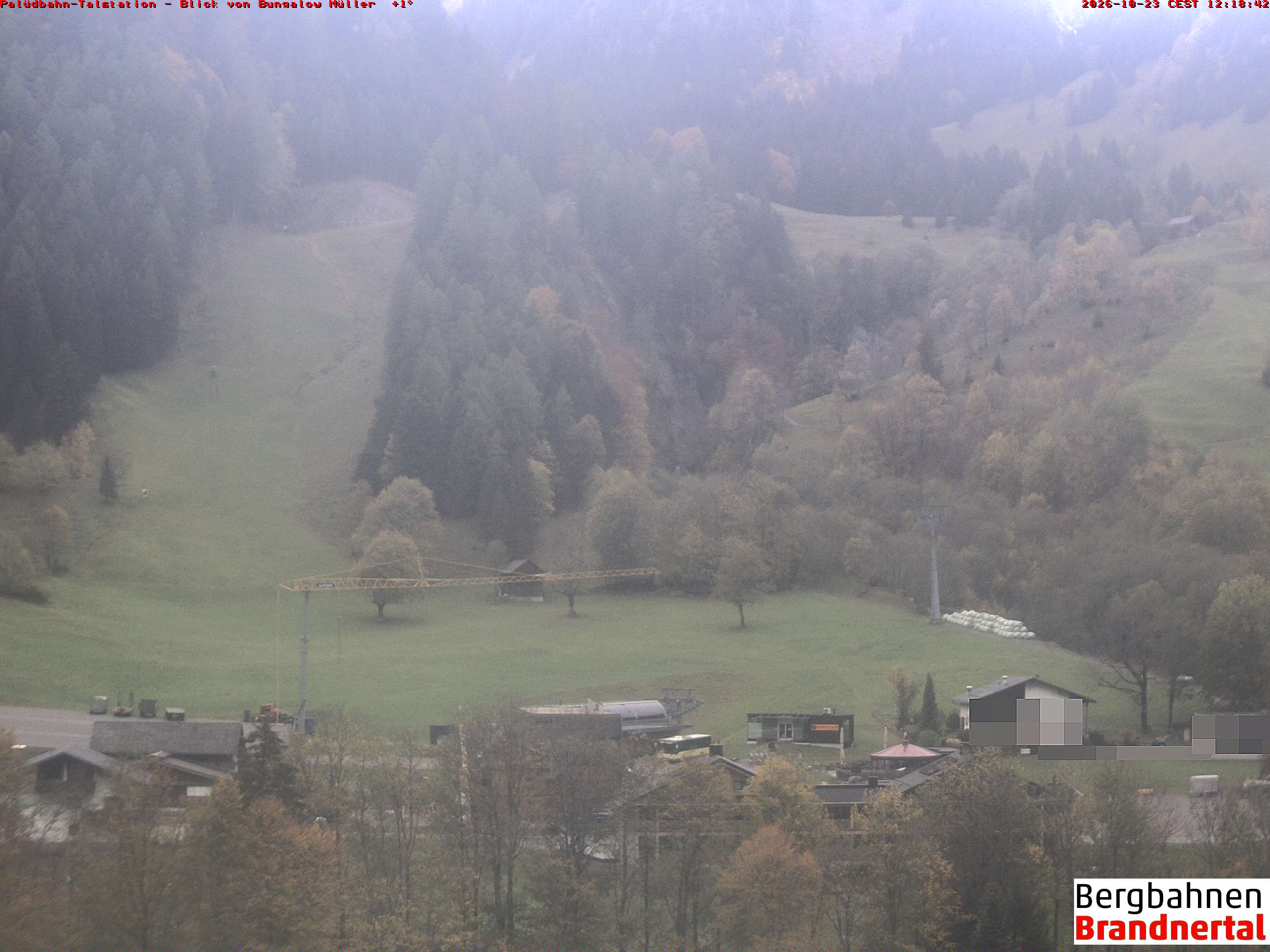 Blick auf Palüdbahn von Bungalow Müller