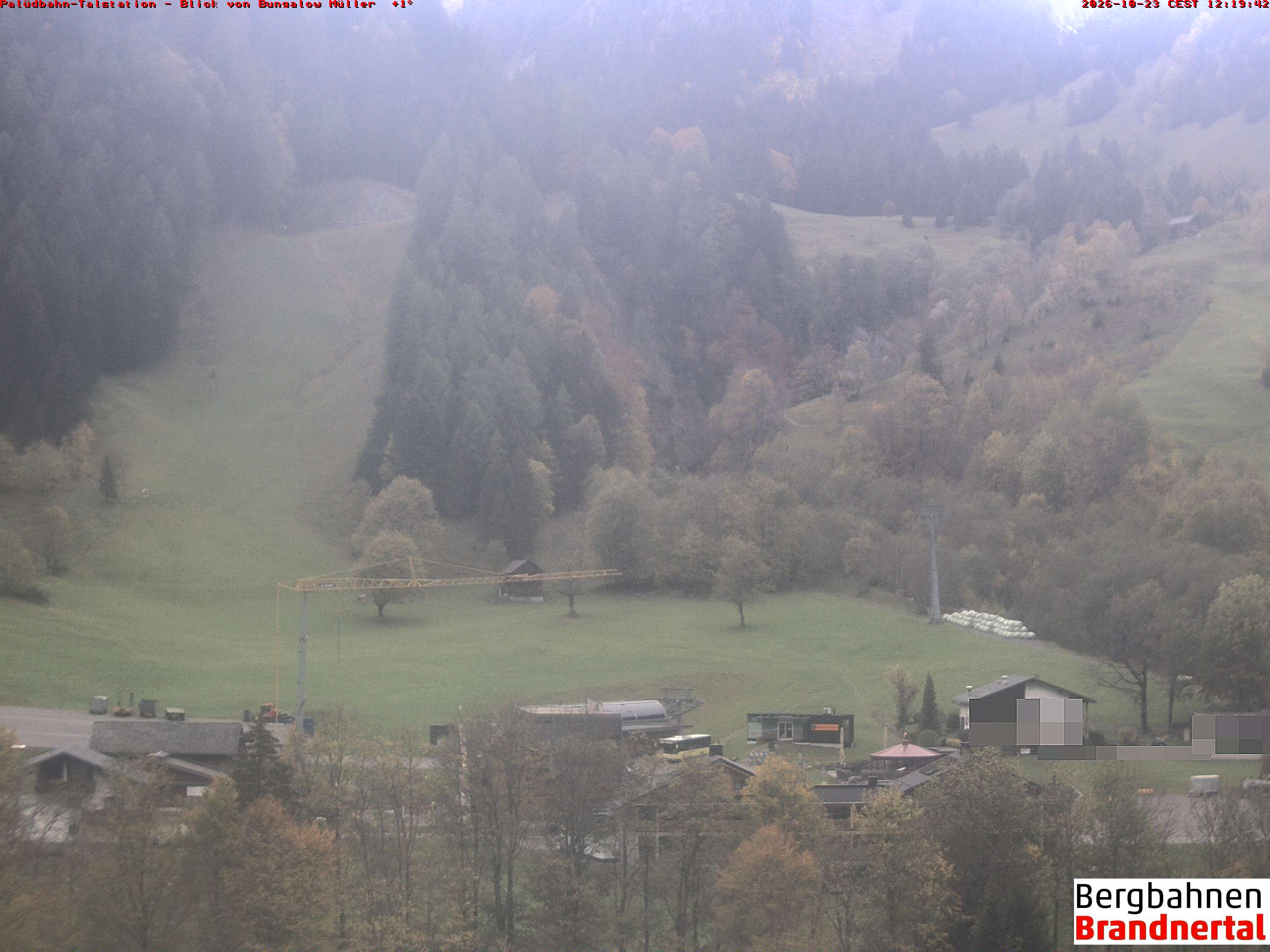 Blick auf Palüdbahn von Bungalow Müller