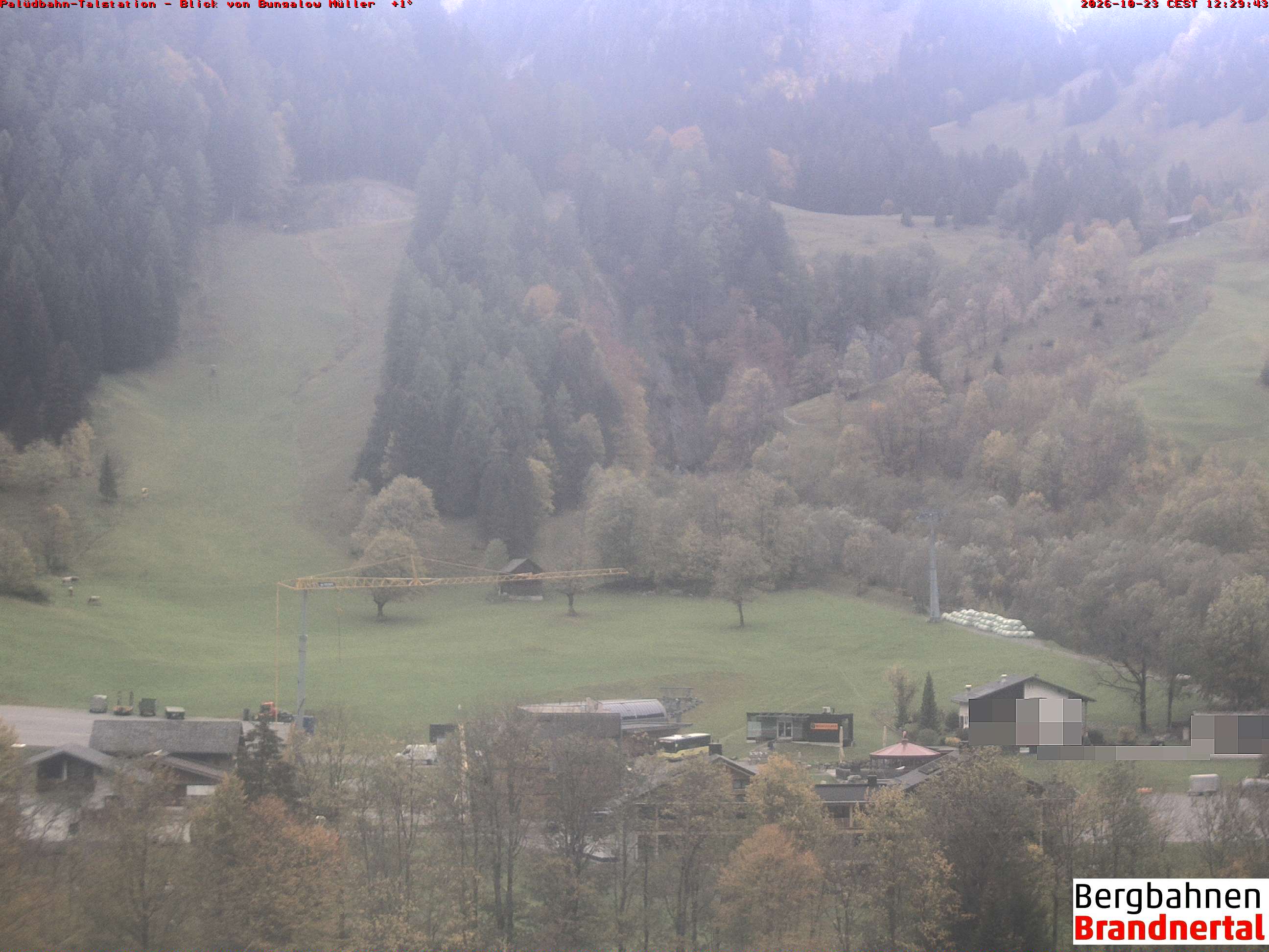 Blick auf Palüdbahn von Bungalow Müller