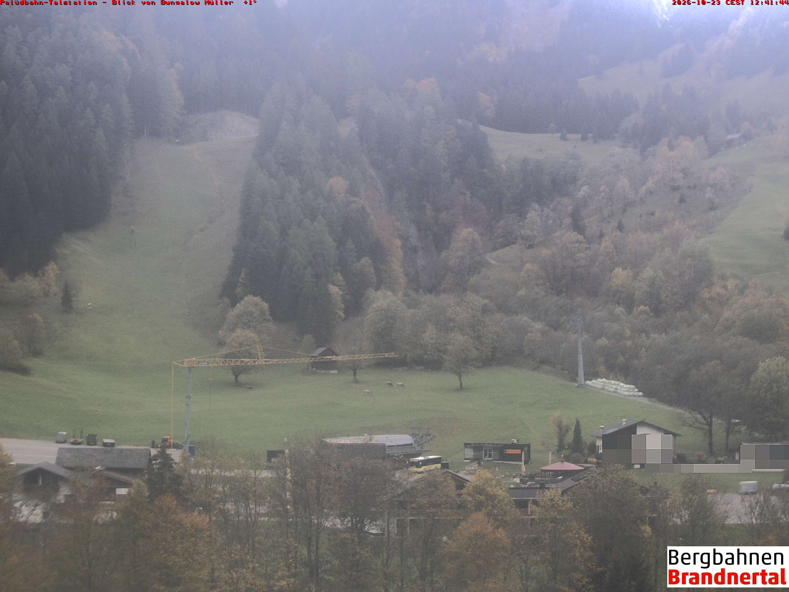 Blick auf Palüdbahn von Bungalow Müller