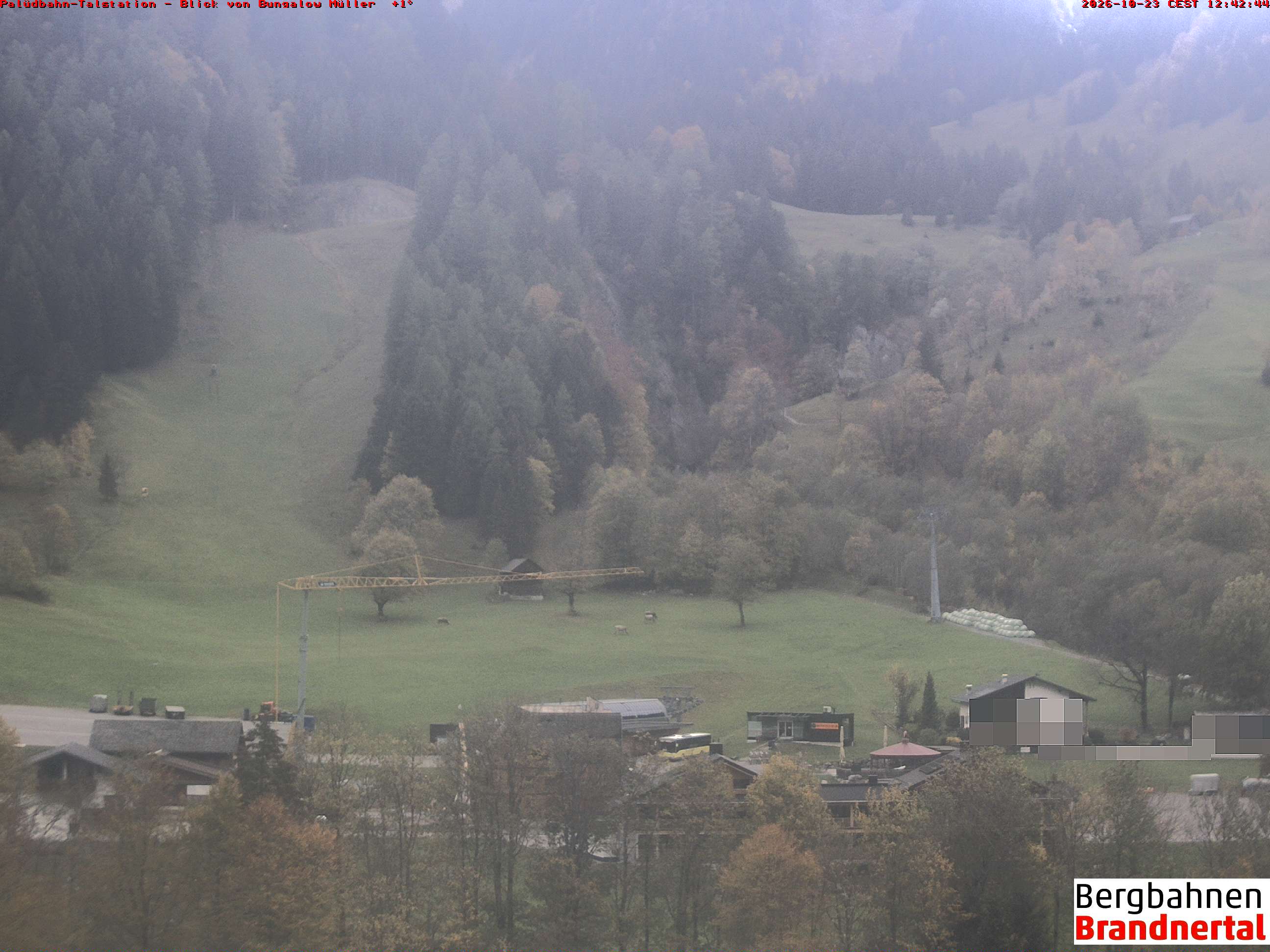 Blick auf Palüdbahn von Bungalow Müller