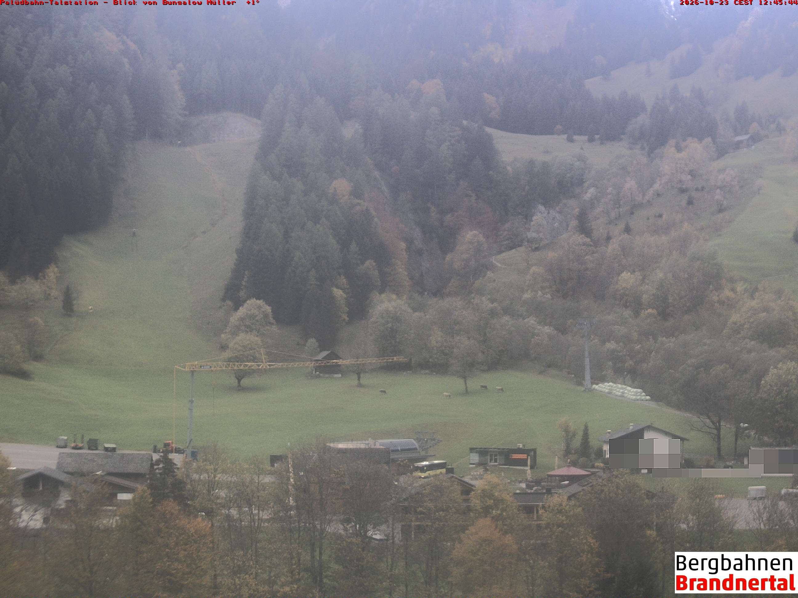 Blick auf Palüdbahn von Bungalow Müller