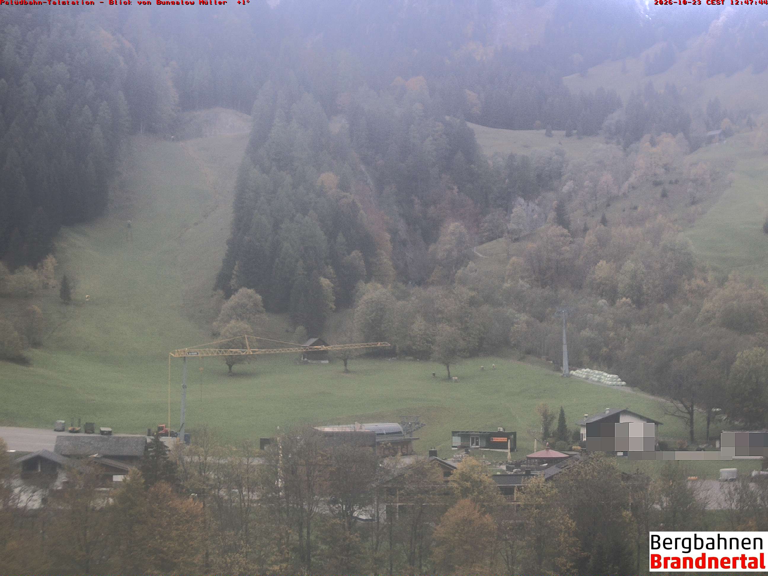 Blick auf Palüdbahn von Bungalow Müller