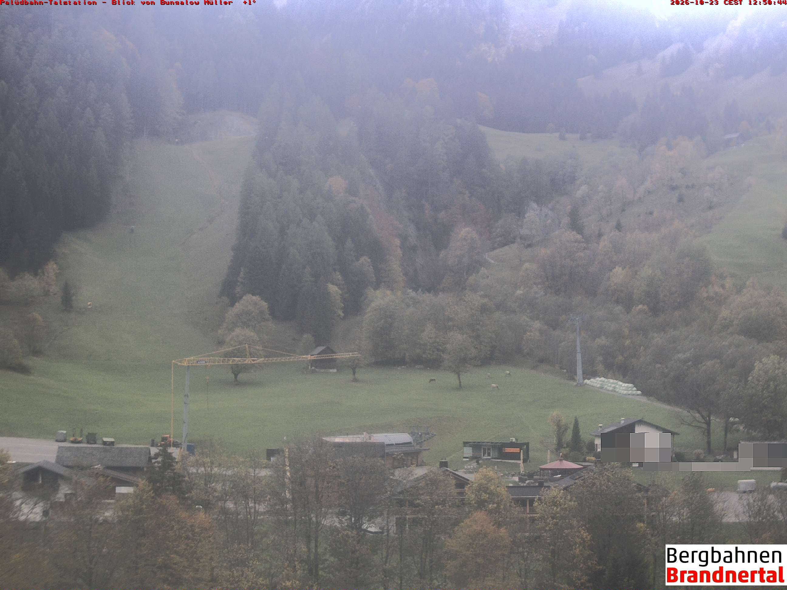 Blick auf Palüdbahn von Bungalow Müller