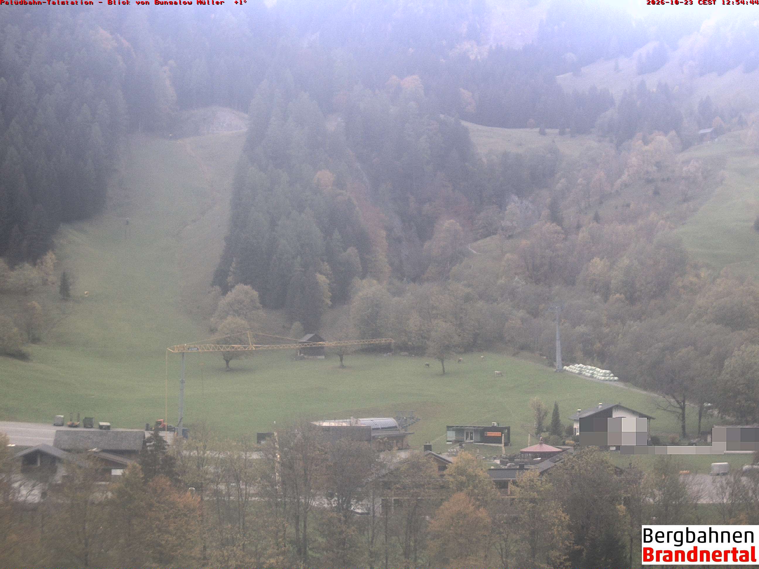Blick auf Palüdbahn von Bungalow Müller