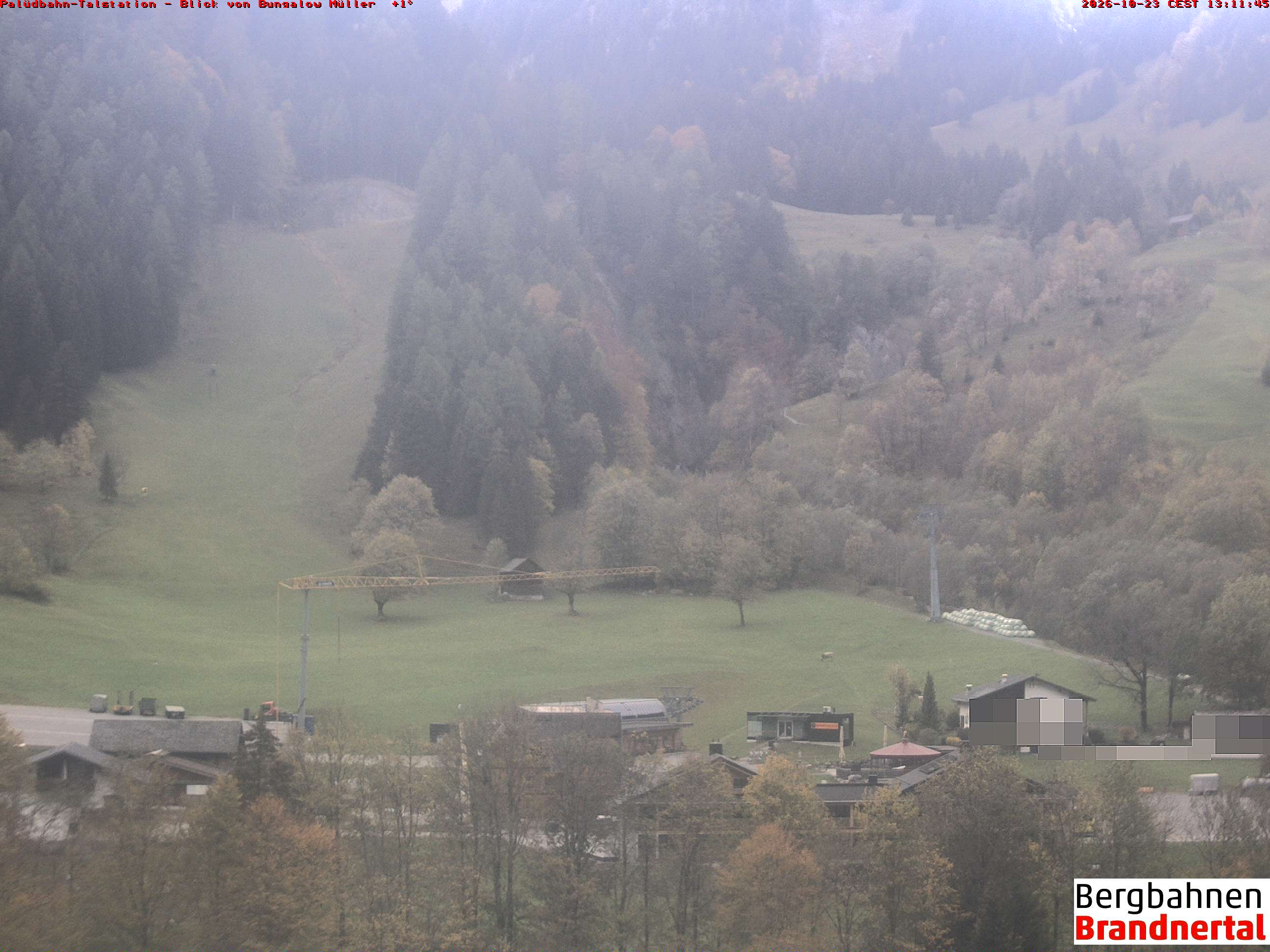 Blick auf Palüdbahn von Bungalow Müller