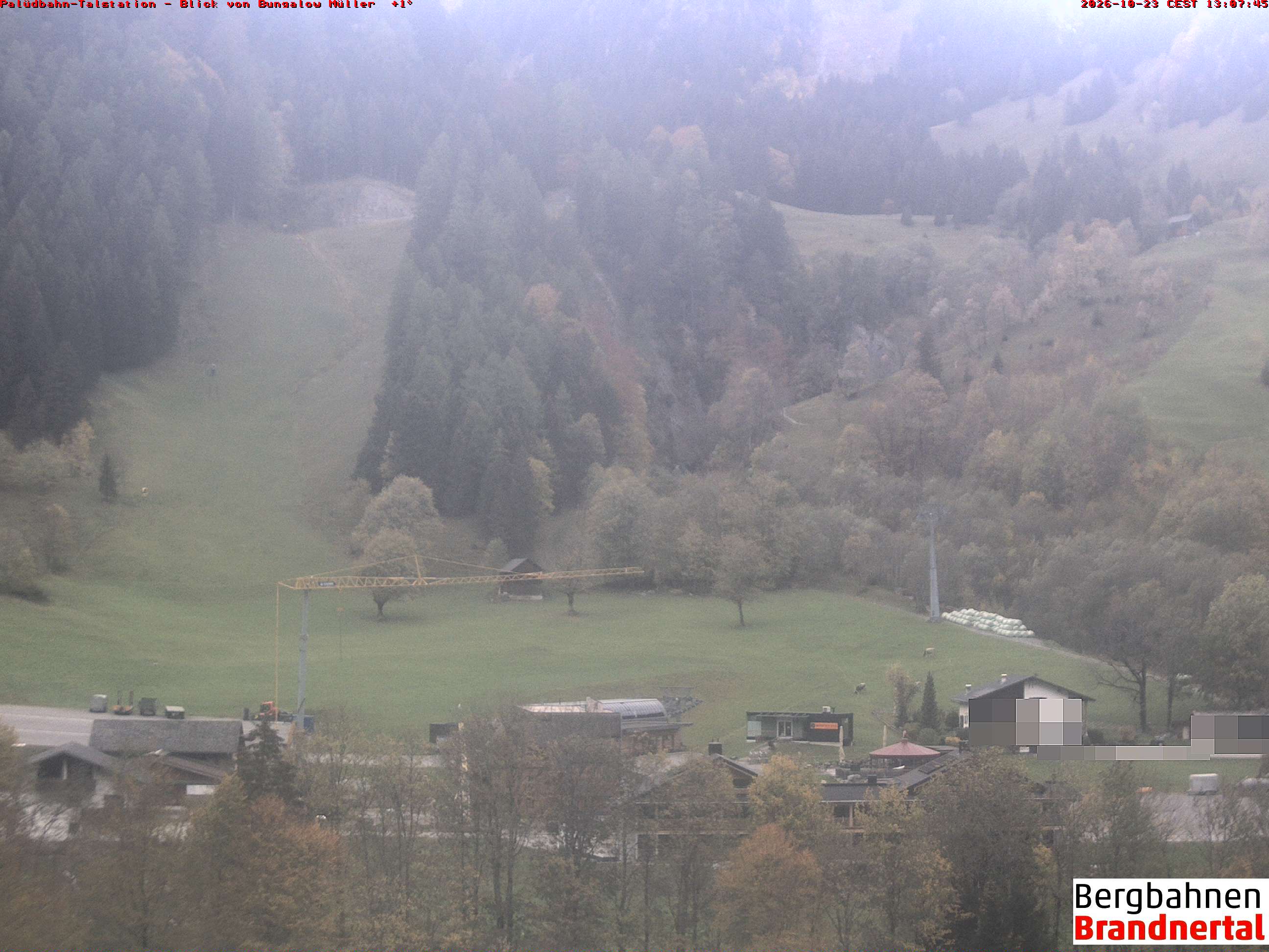 Blick auf Palüdbahn von Bungalow Müller