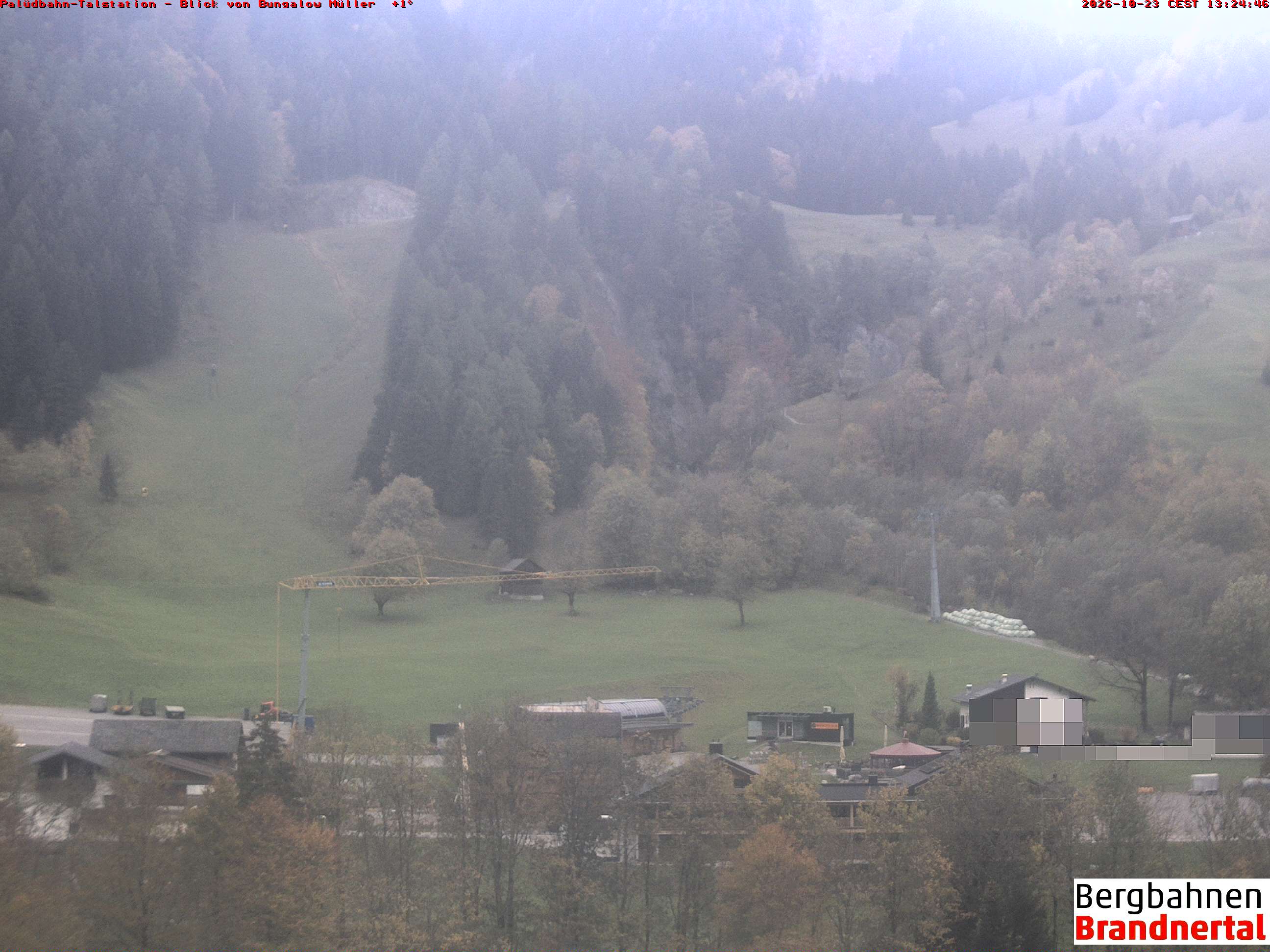 Blick auf Palüdbahn von Bungalow Müller