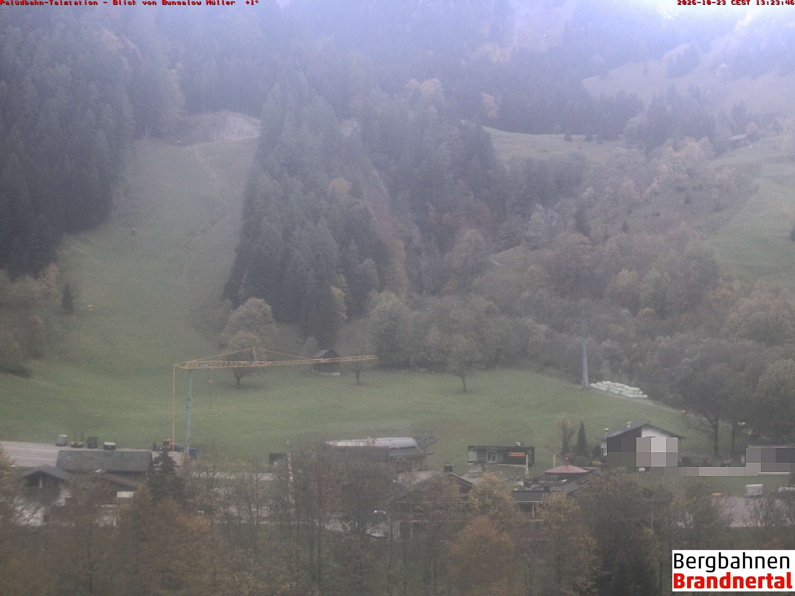 Blick auf Palüdbahn von Bungalow Müller