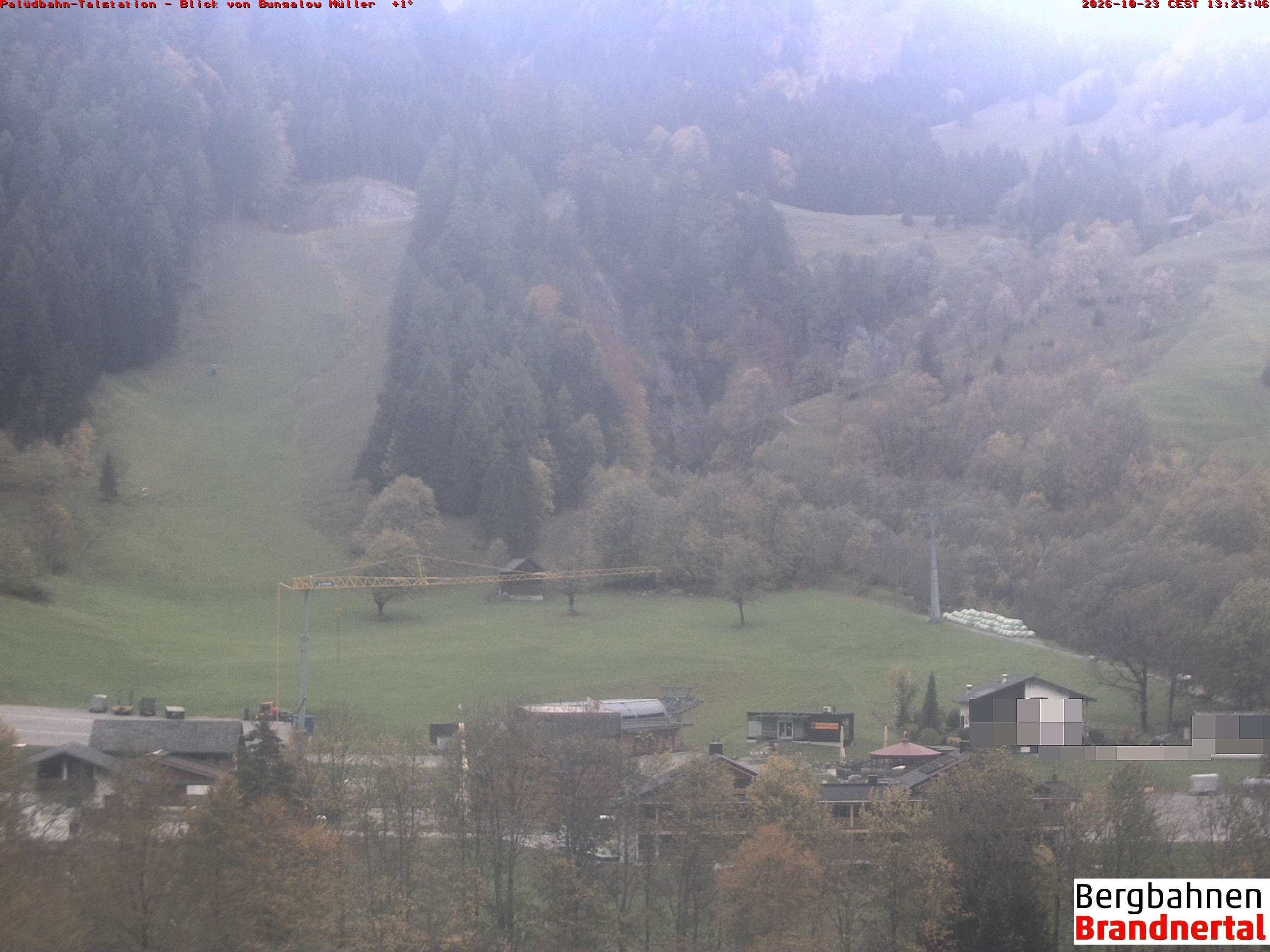 Blick auf Palüdbahn von Bungalow Müller