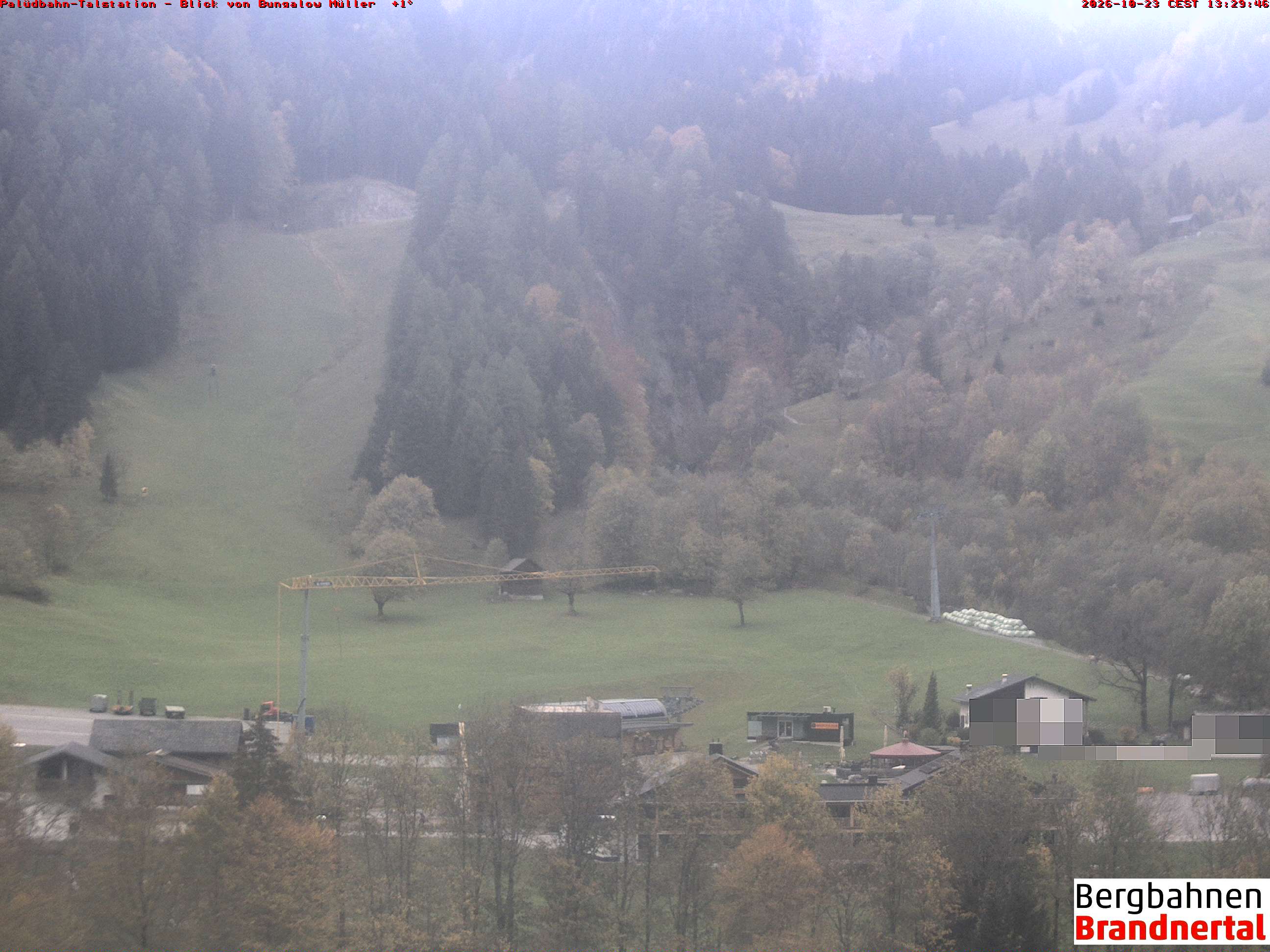 Blick auf Palüdbahn von Bungalow Müller