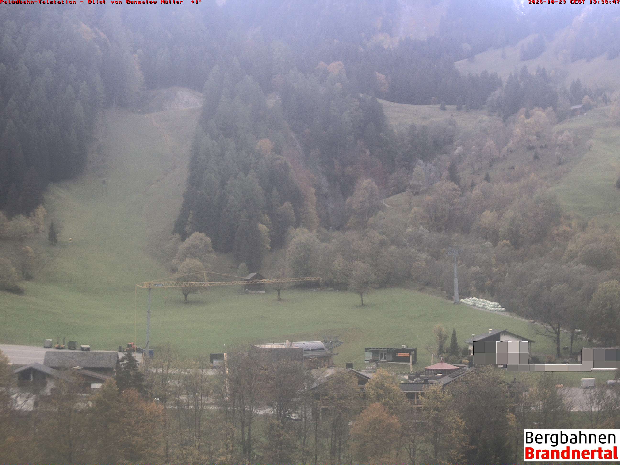 Blick auf Palüdbahn von Bungalow Müller
