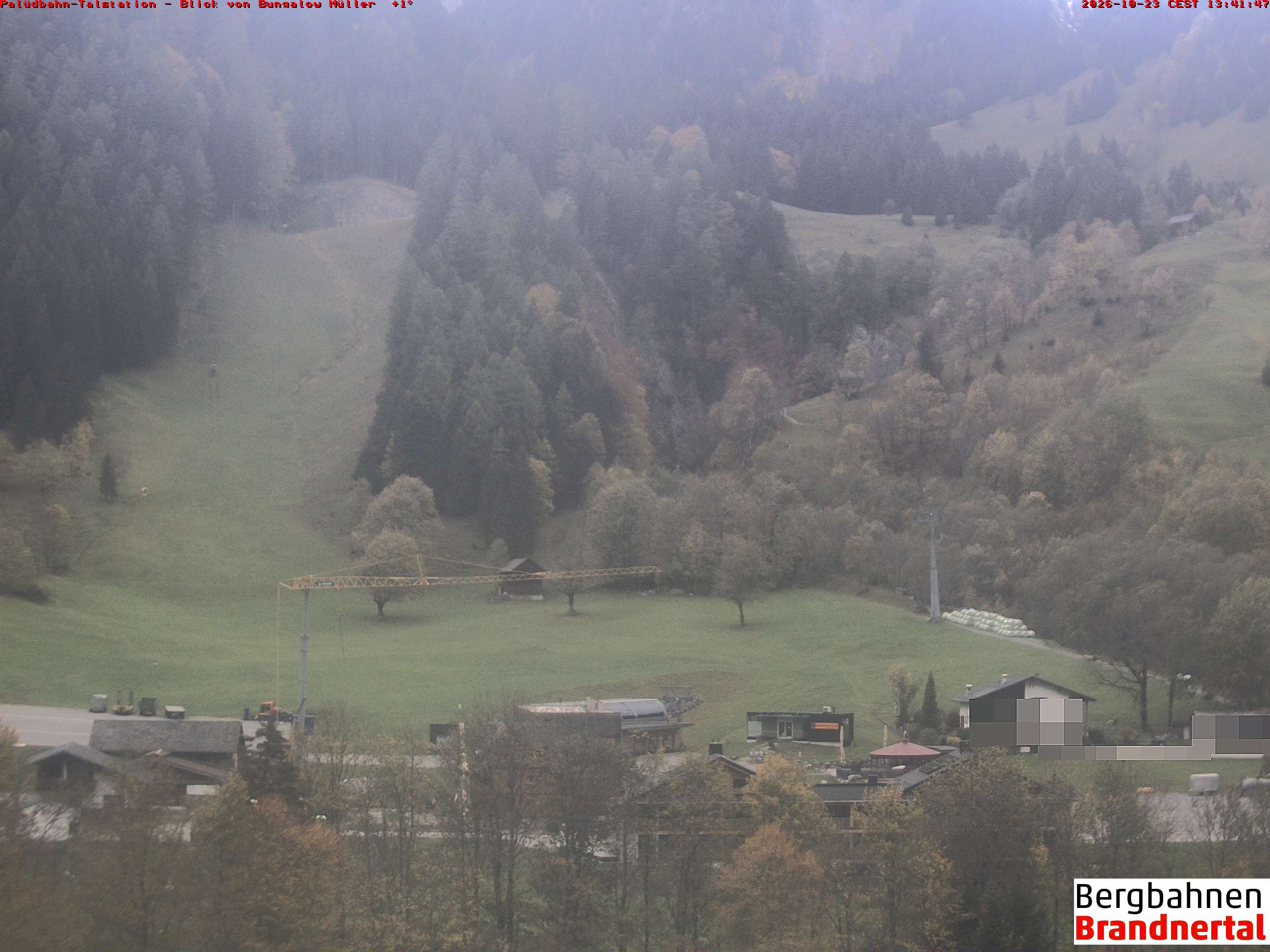 Blick auf Palüdbahn von Bungalow Müller
