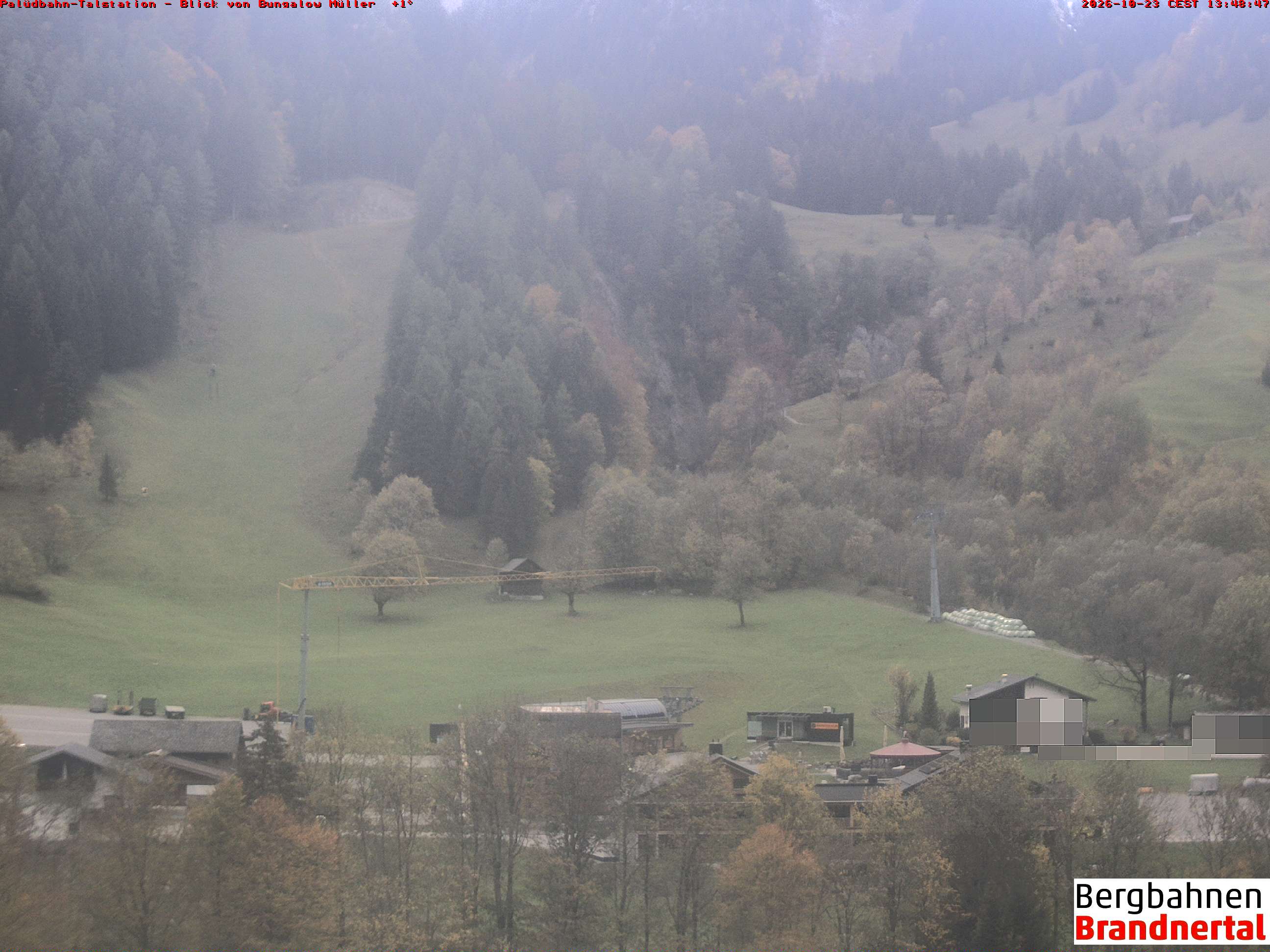 Blick auf Palüdbahn von Bungalow Müller