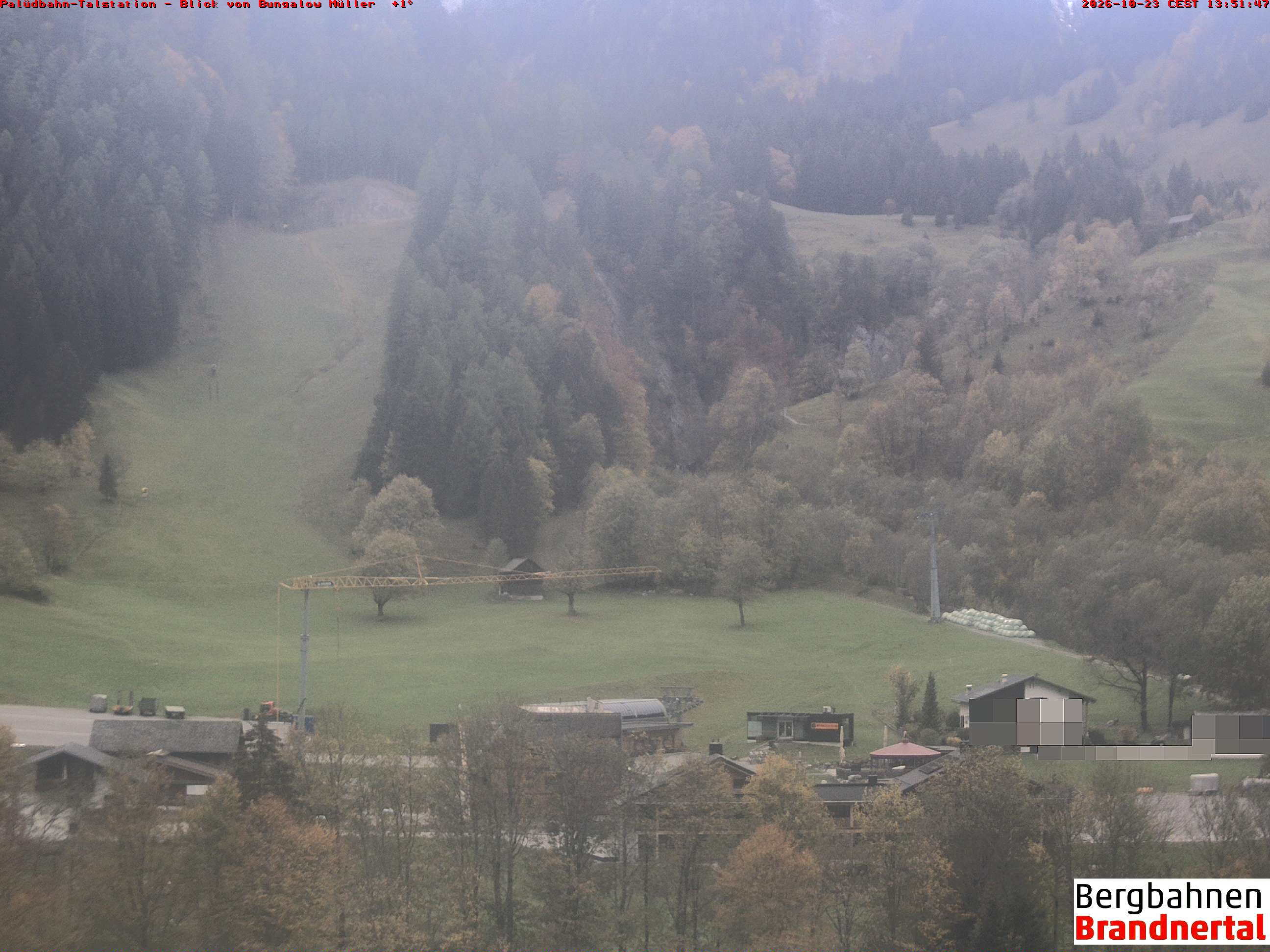 Blick auf Palüdbahn von Bungalow Müller