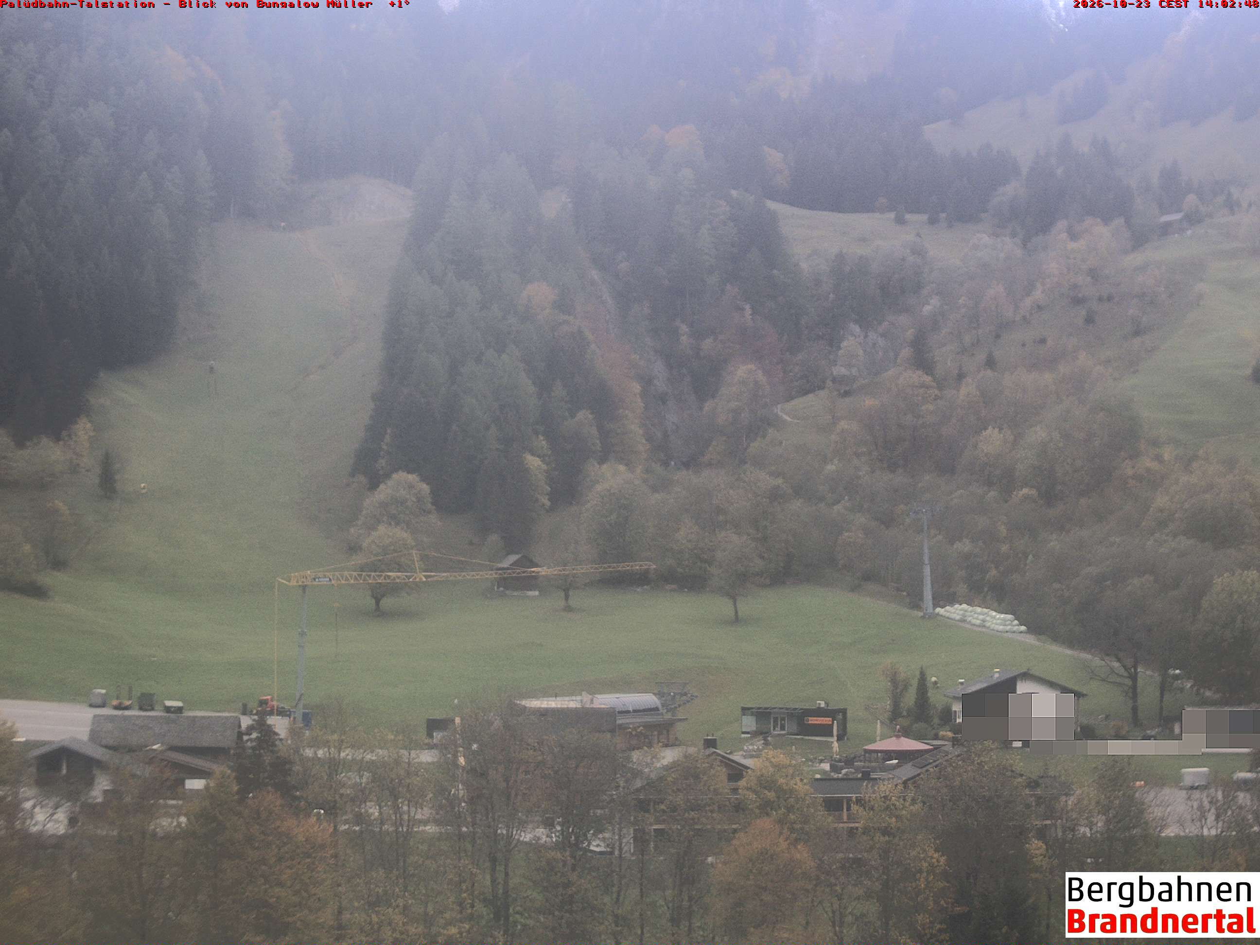 Blick auf Palüdbahn von Bungalow Müller
