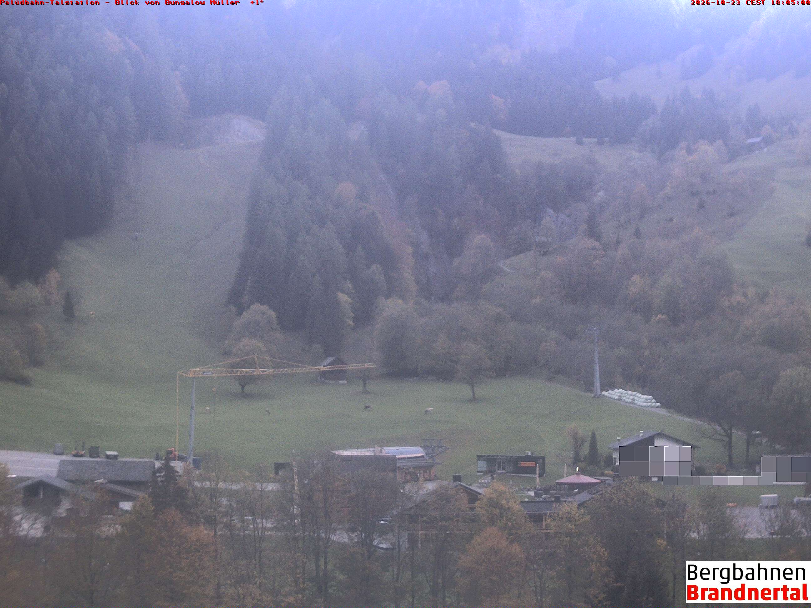 Blick auf Palüdbahn von Bungalow Müller