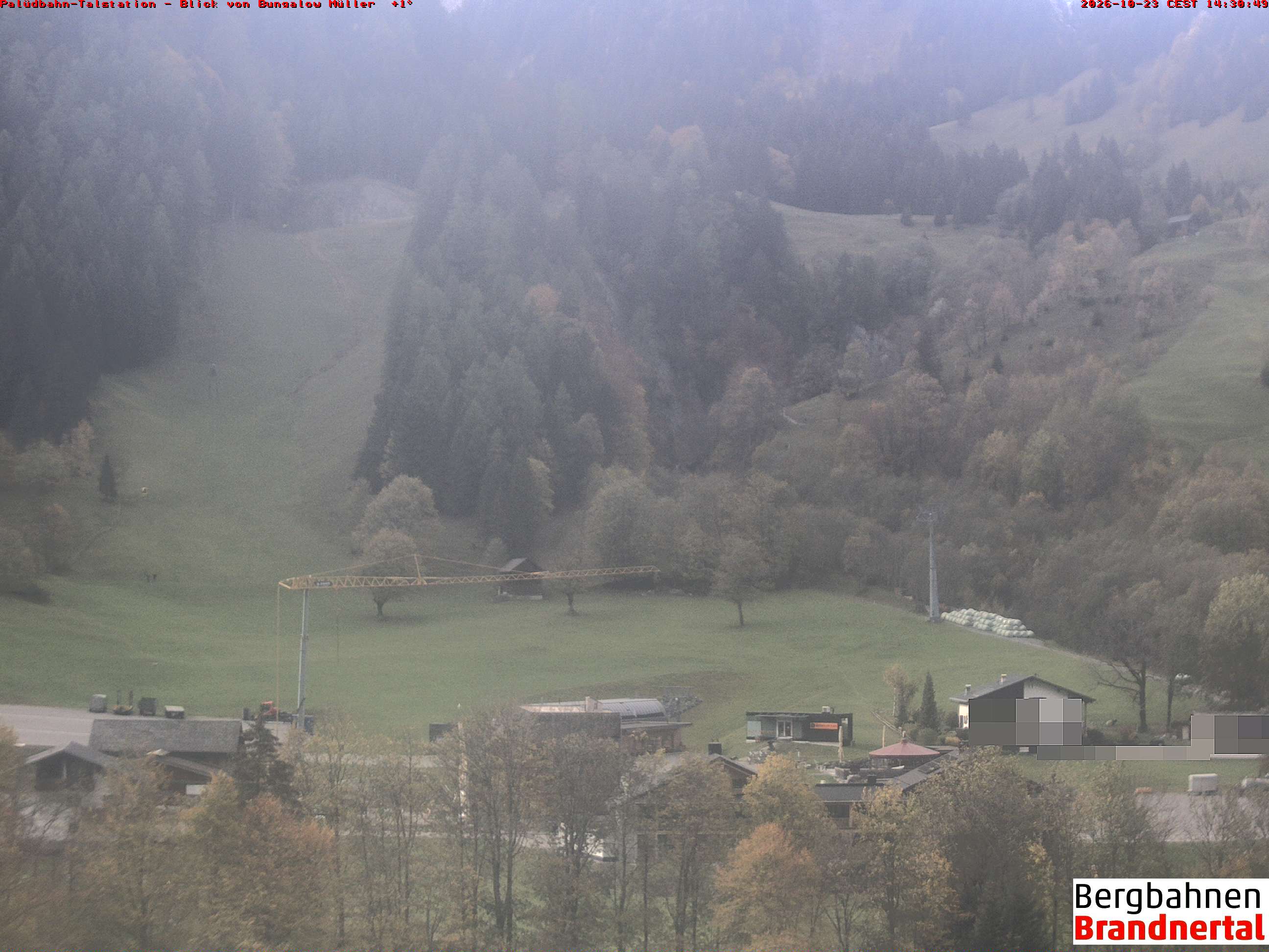 Blick auf Palüdbahn von Bungalow Müller