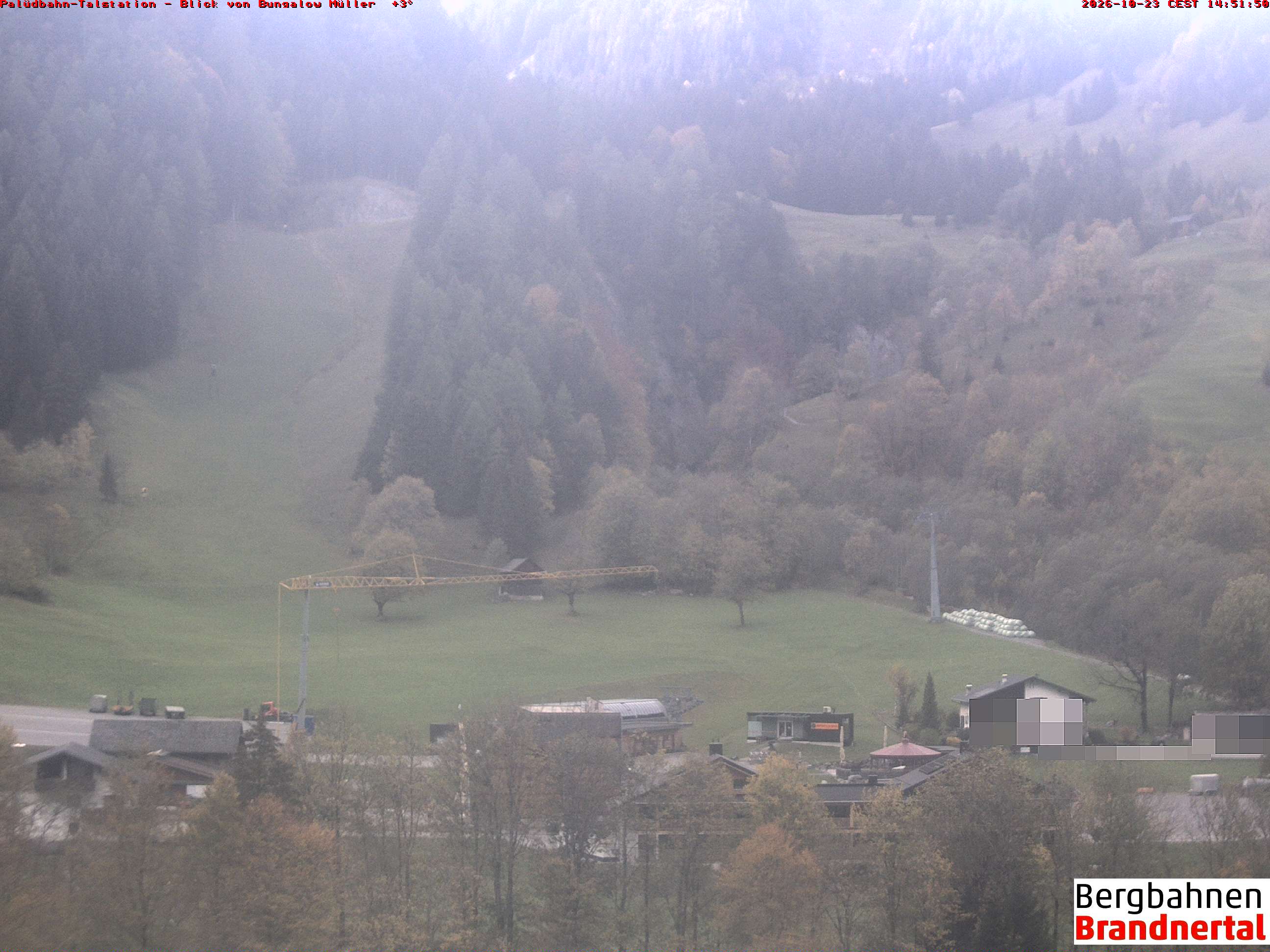 Blick auf Palüdbahn von Bungalow Müller