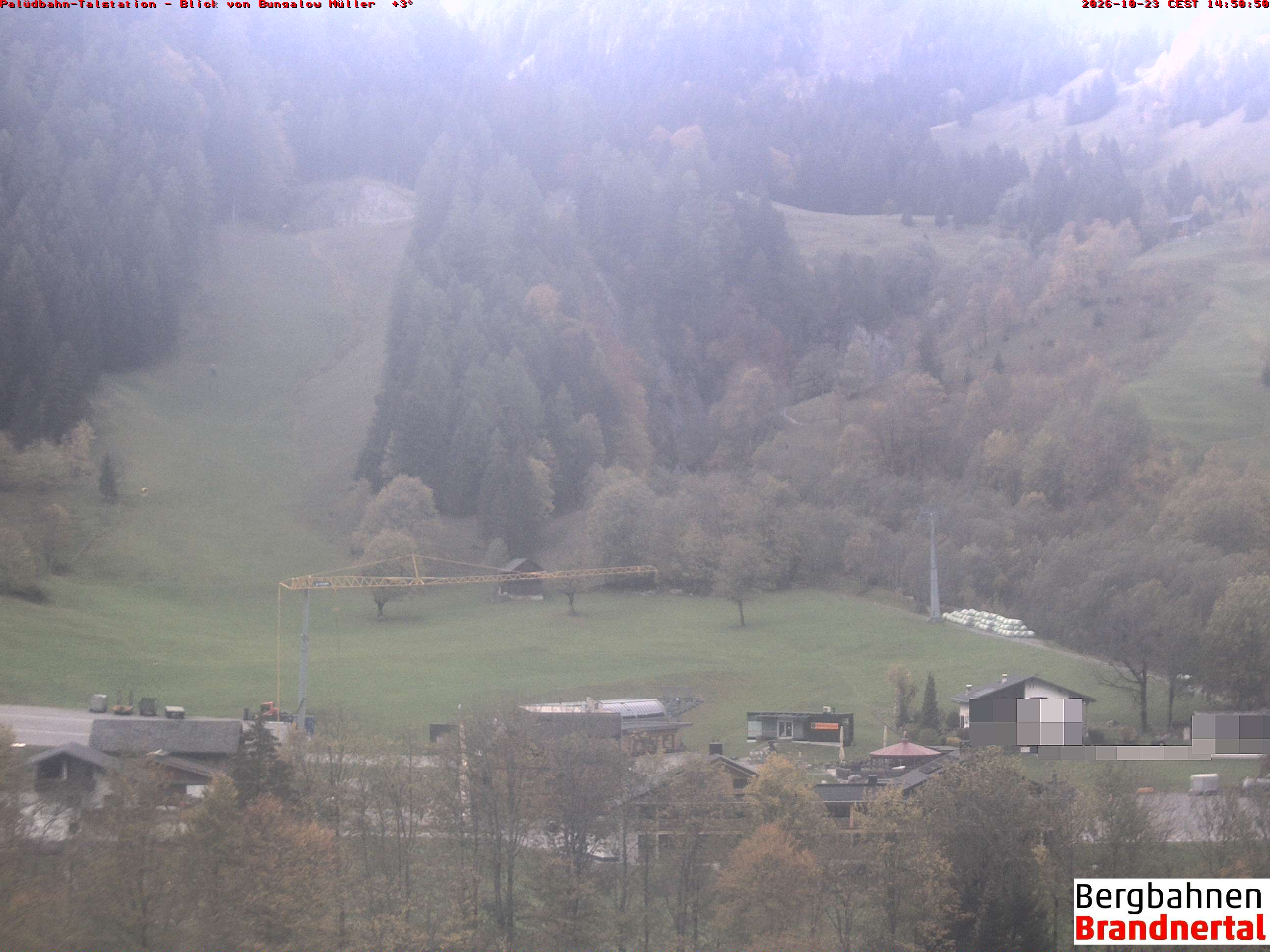 Blick auf Palüdbahn von Bungalow Müller