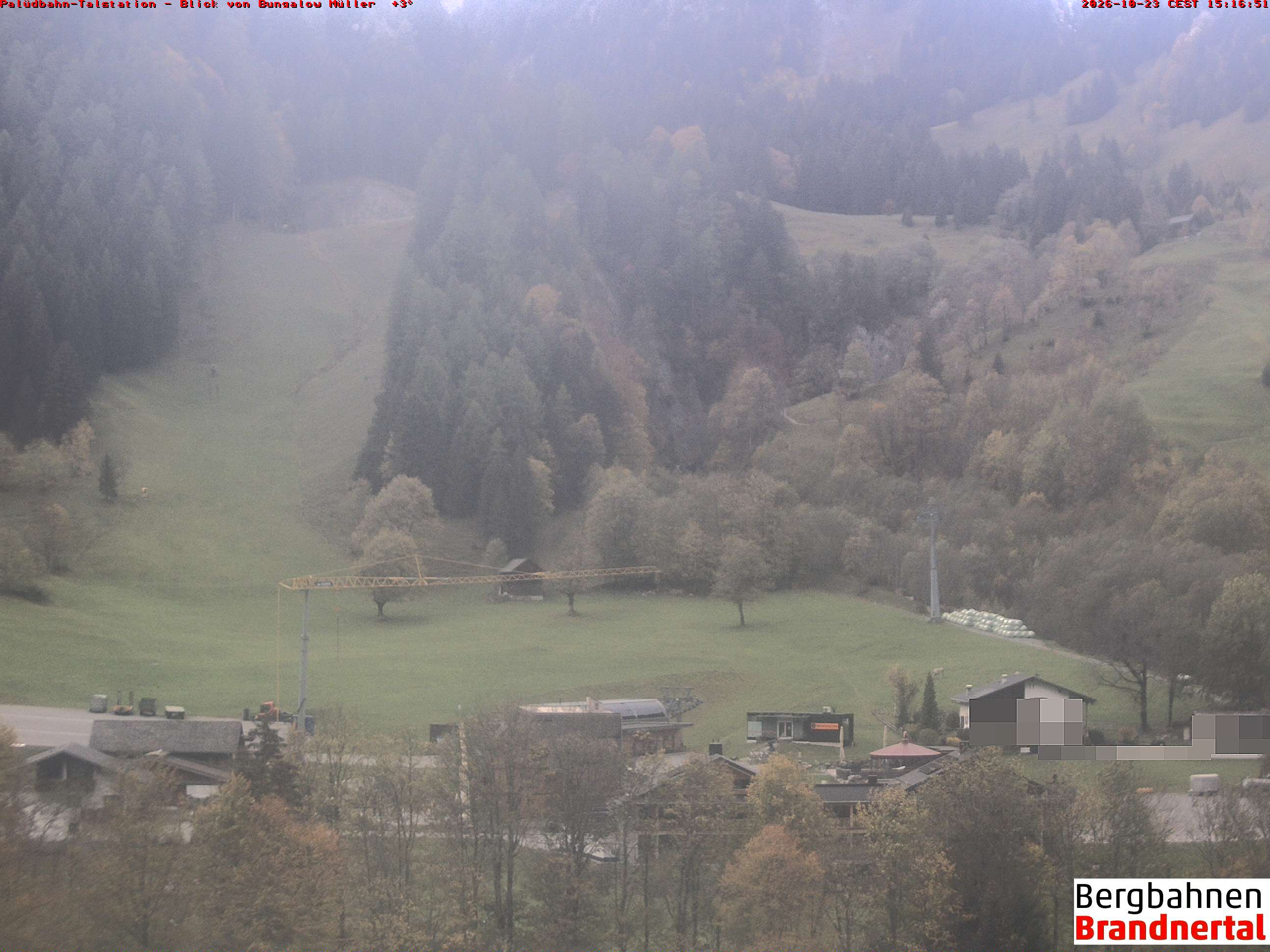 Blick auf Palüdbahn von Bungalow Müller