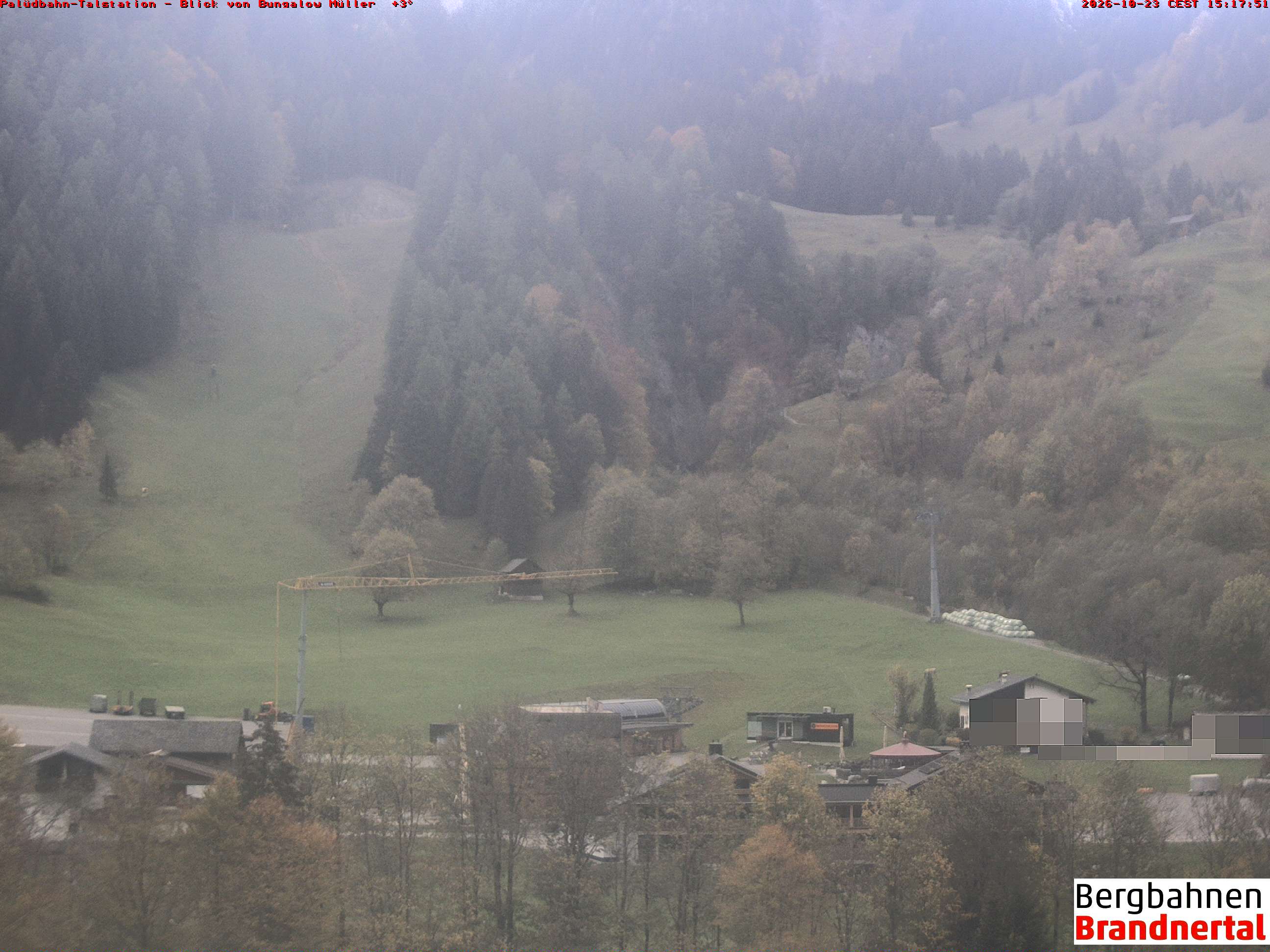 Blick auf Palüdbahn von Bungalow Müller
