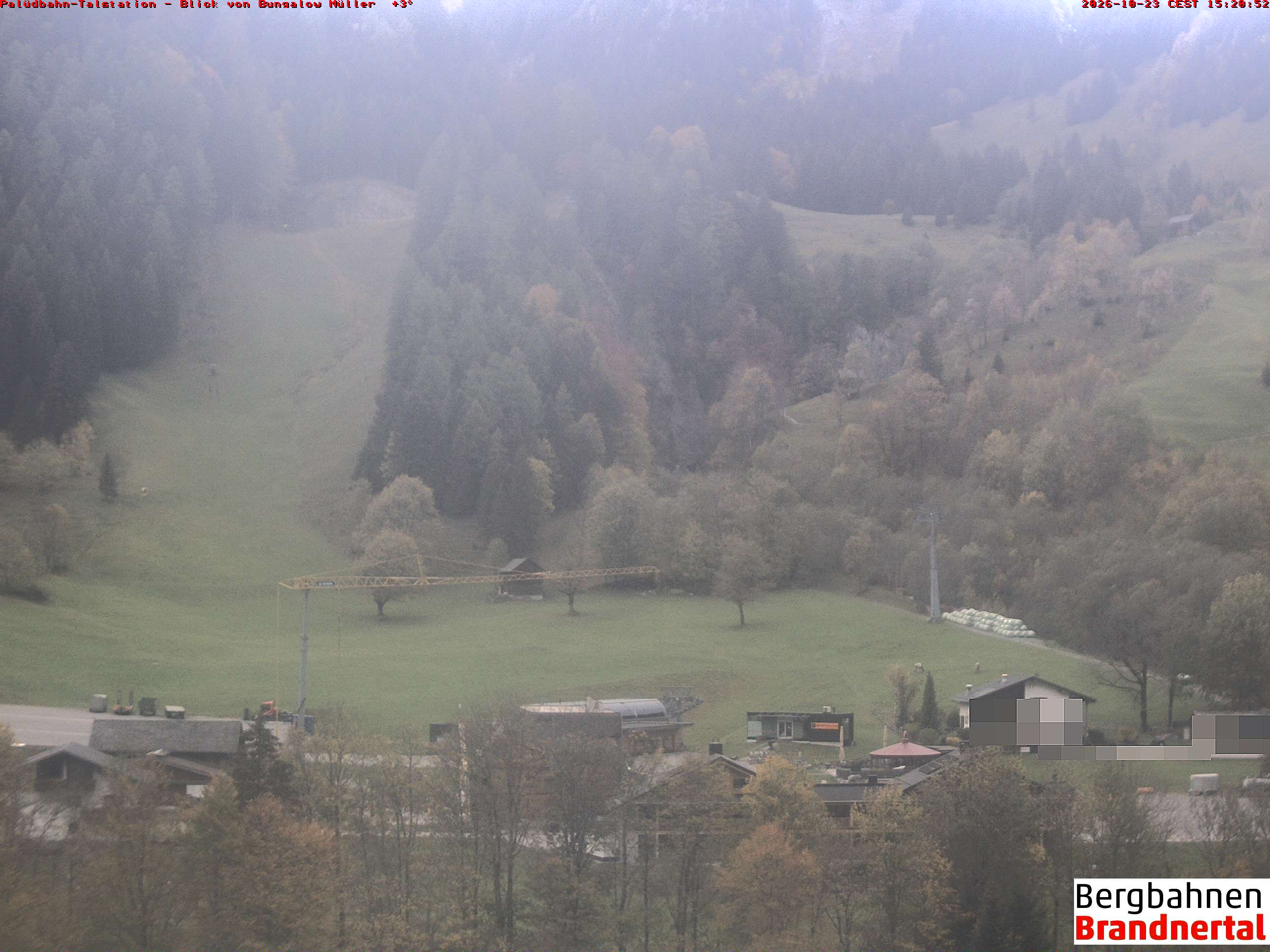 Blick auf Palüdbahn von Bungalow Müller