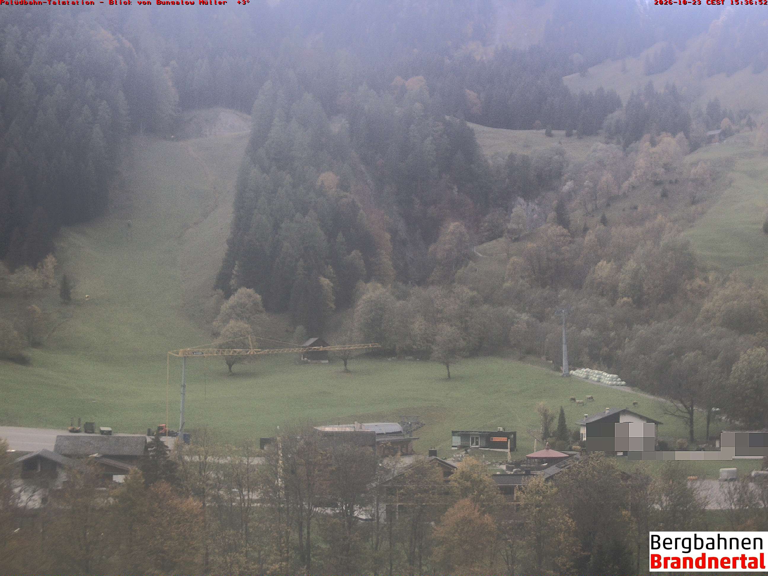 Blick auf Palüdbahn von Bungalow Müller