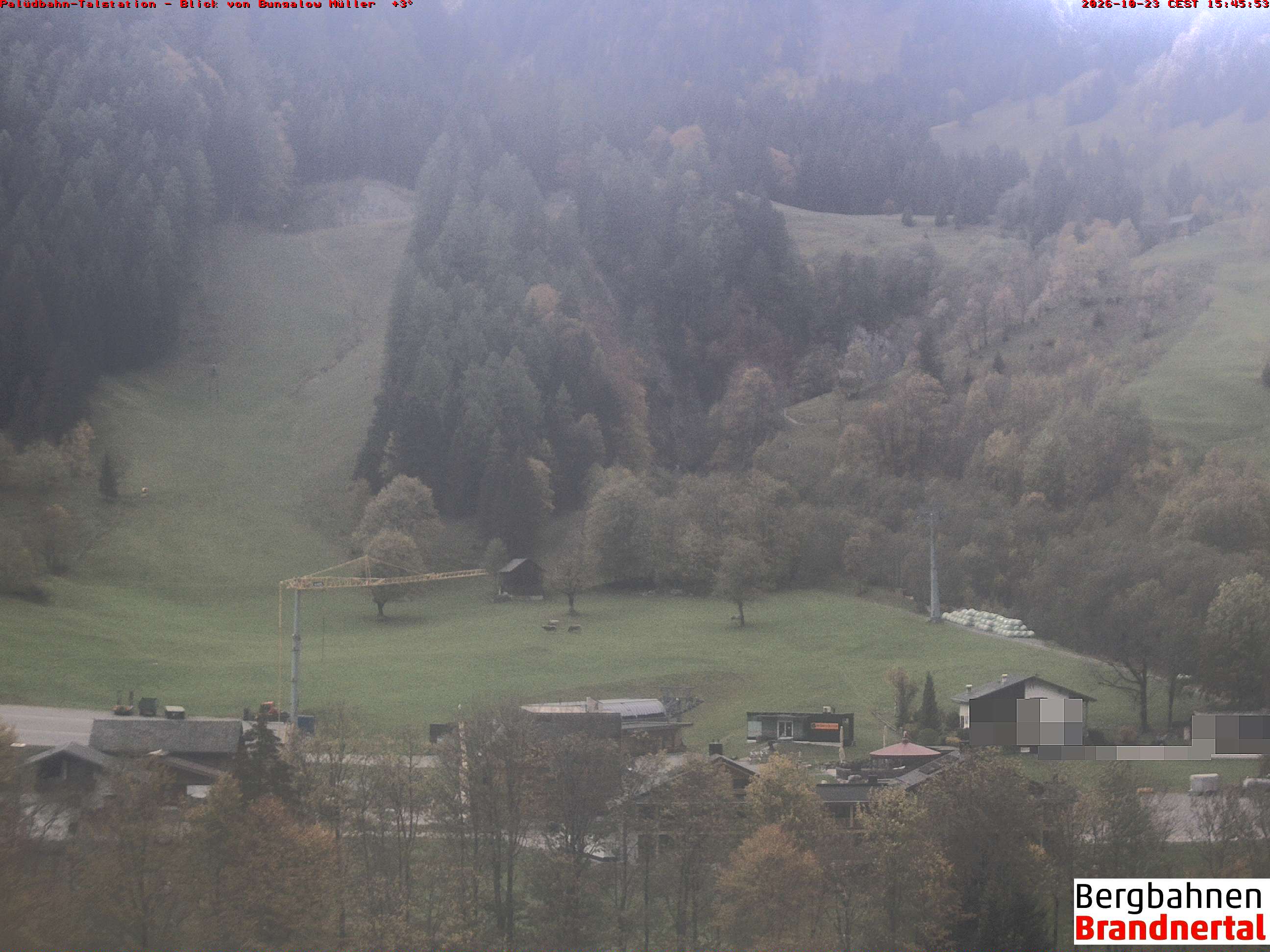 Blick auf Palüdbahn von Bungalow Müller
