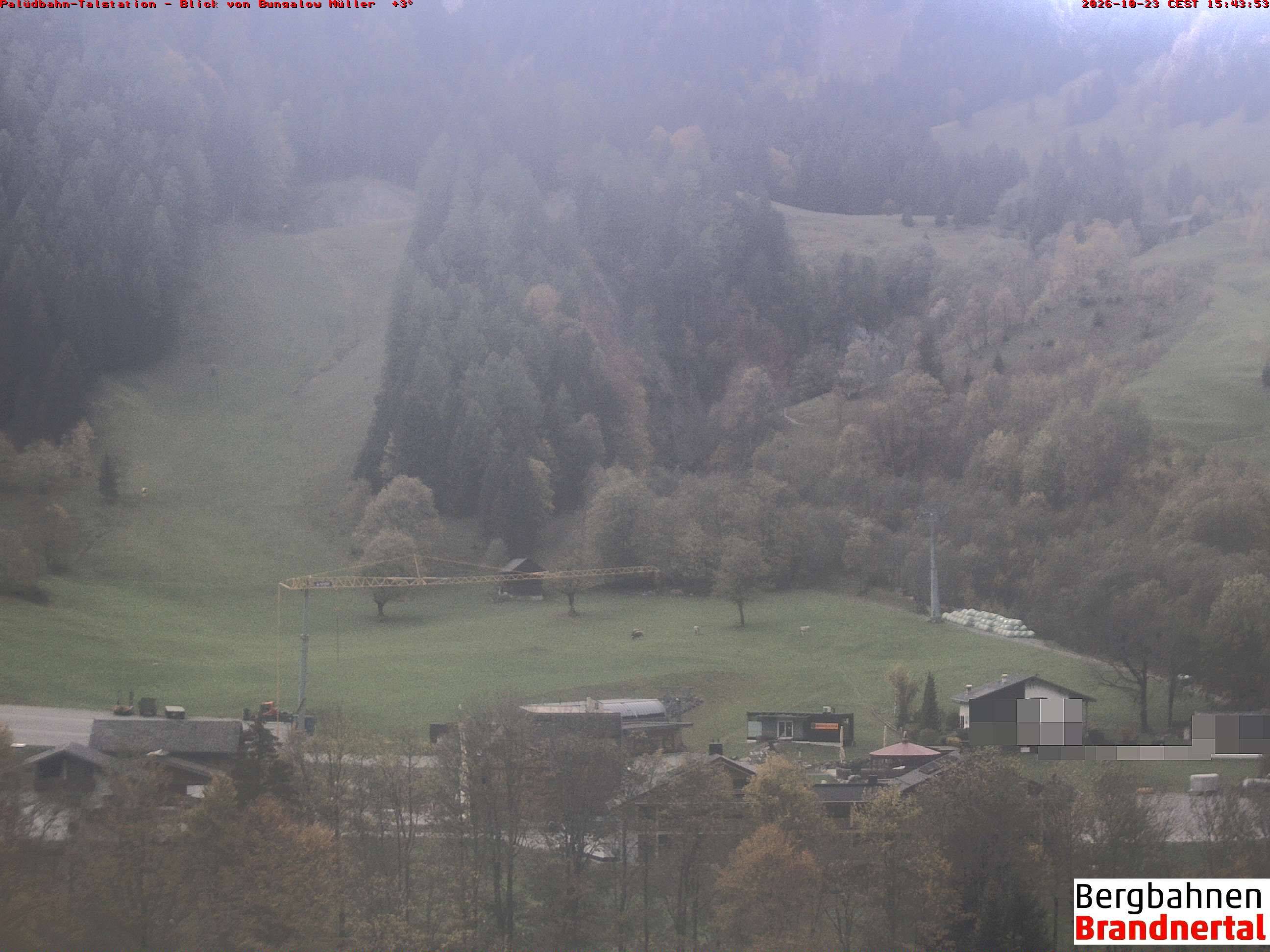 Blick auf Palüdbahn von Bungalow Müller