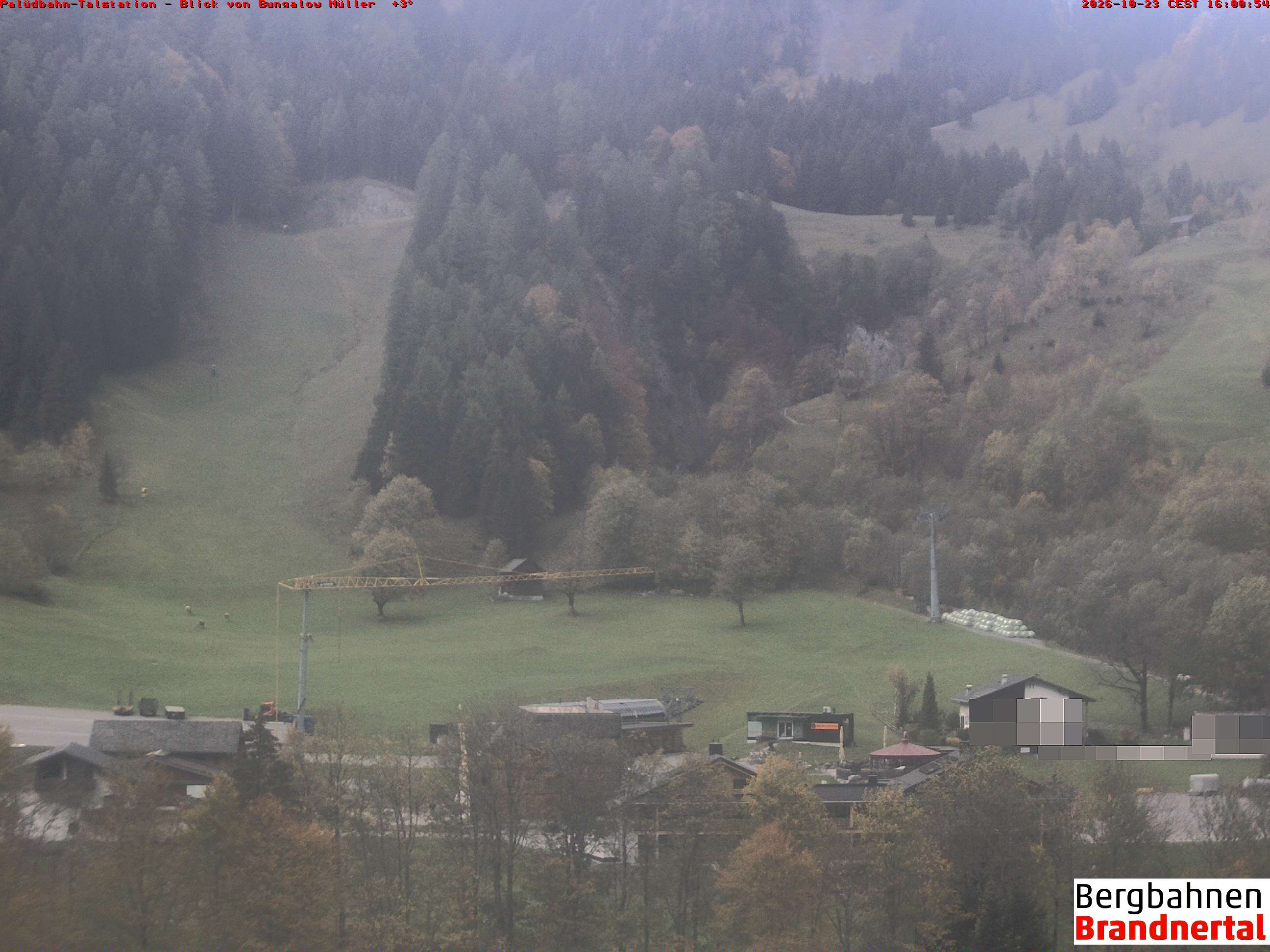 Blick auf Palüdbahn von Bungalow Müller