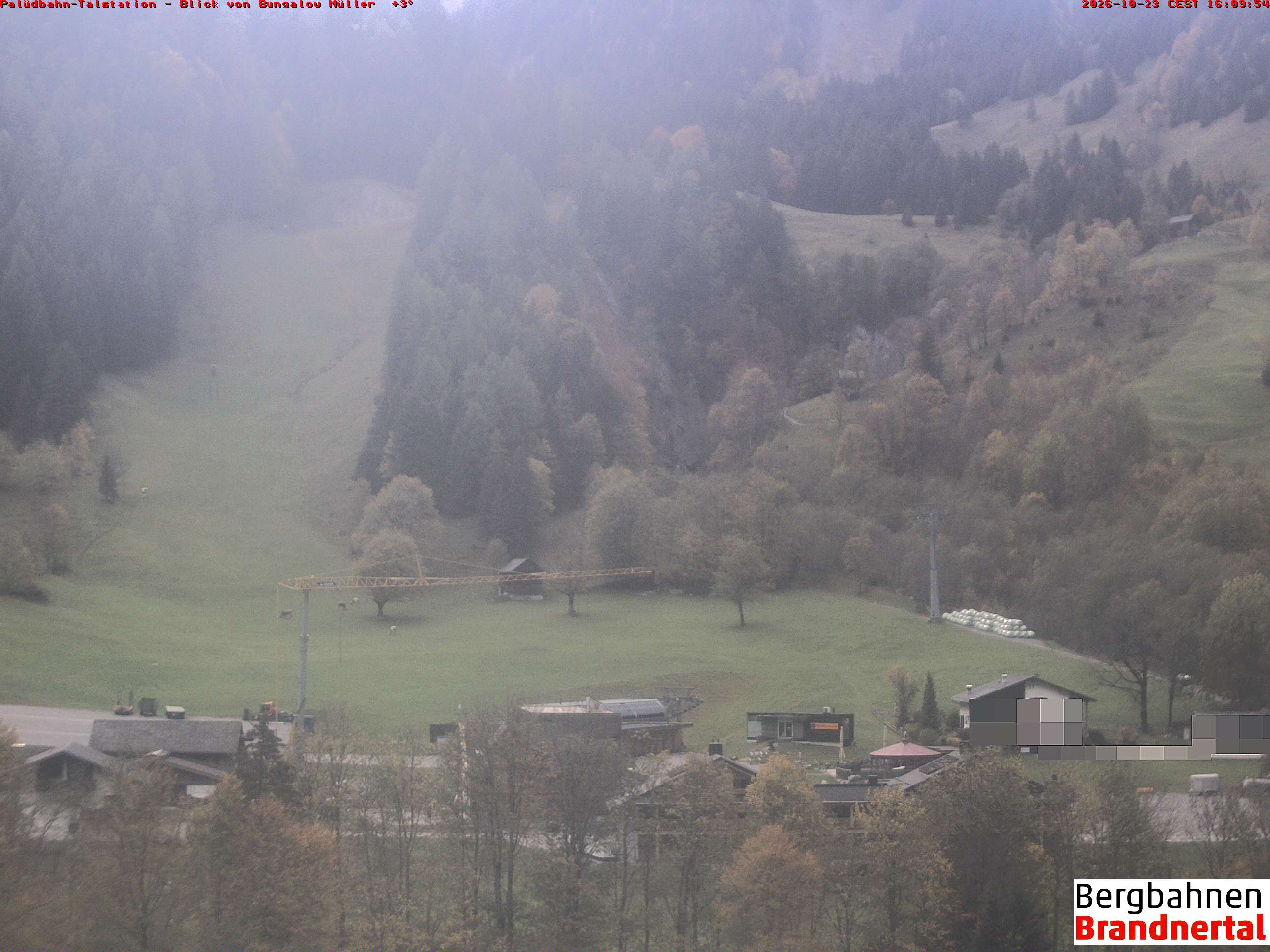 Blick auf Palüdbahn von Bungalow Müller
