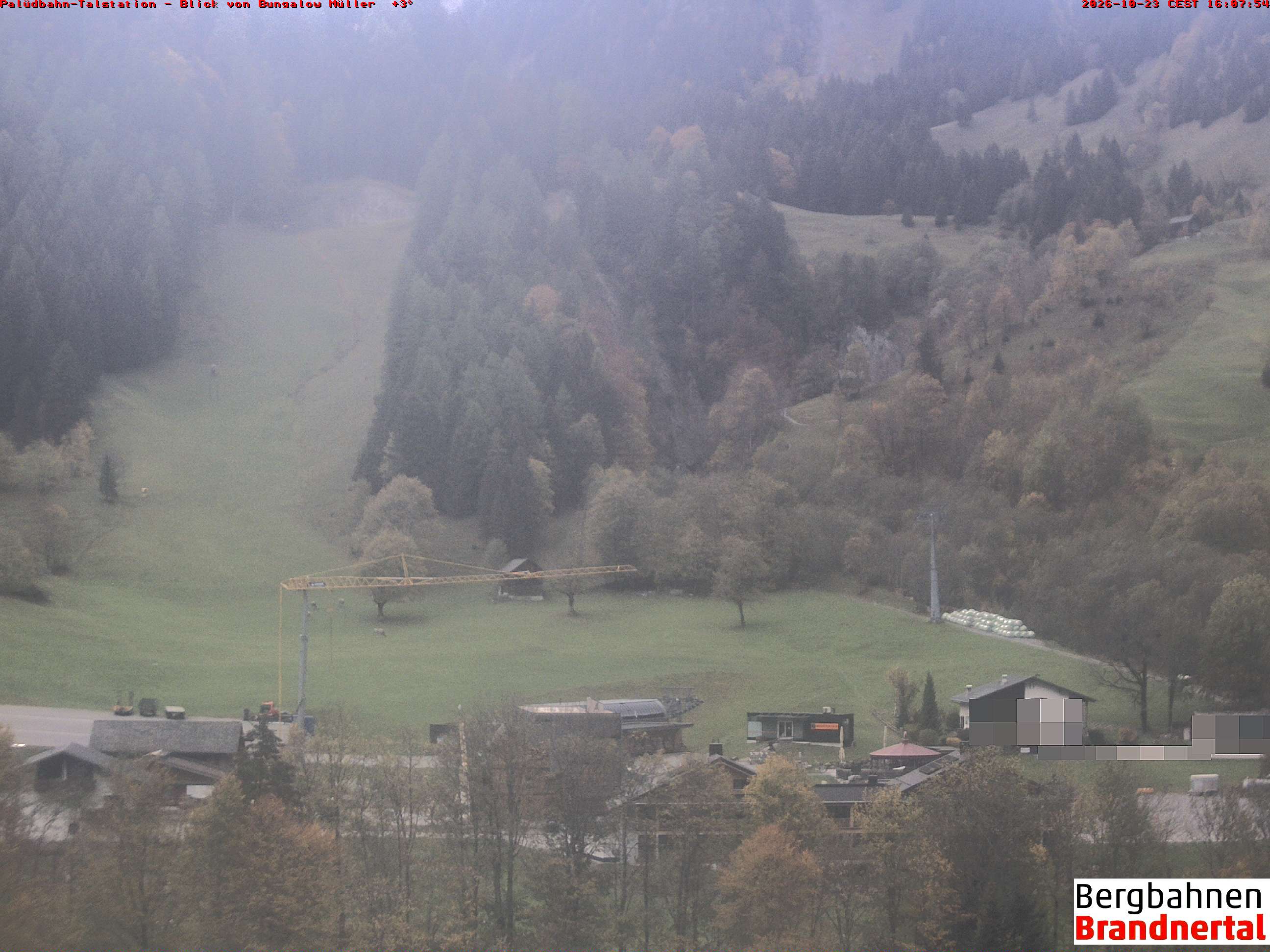 Blick auf Palüdbahn von Bungalow Müller