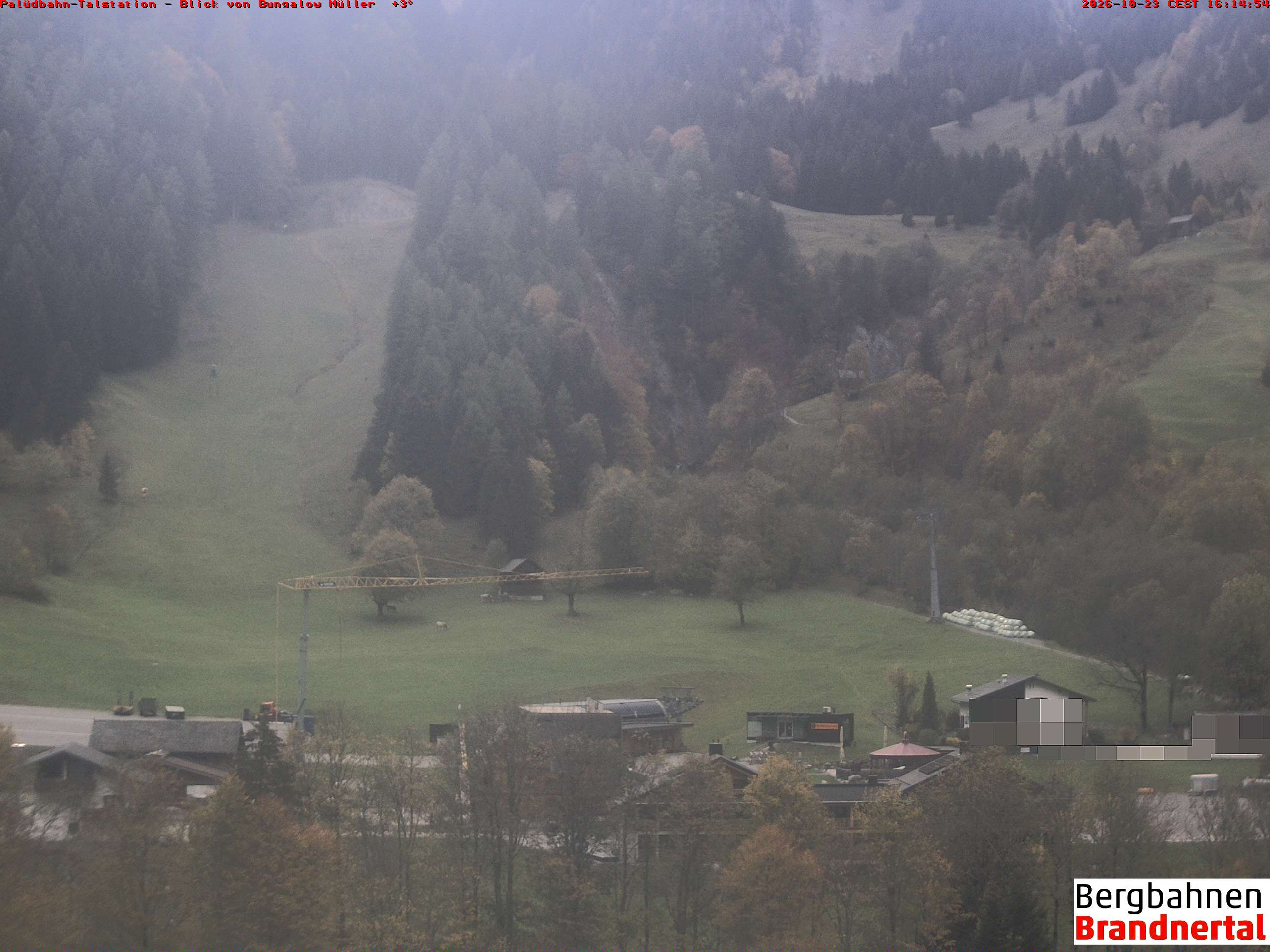 Blick auf Palüdbahn von Bungalow Müller
