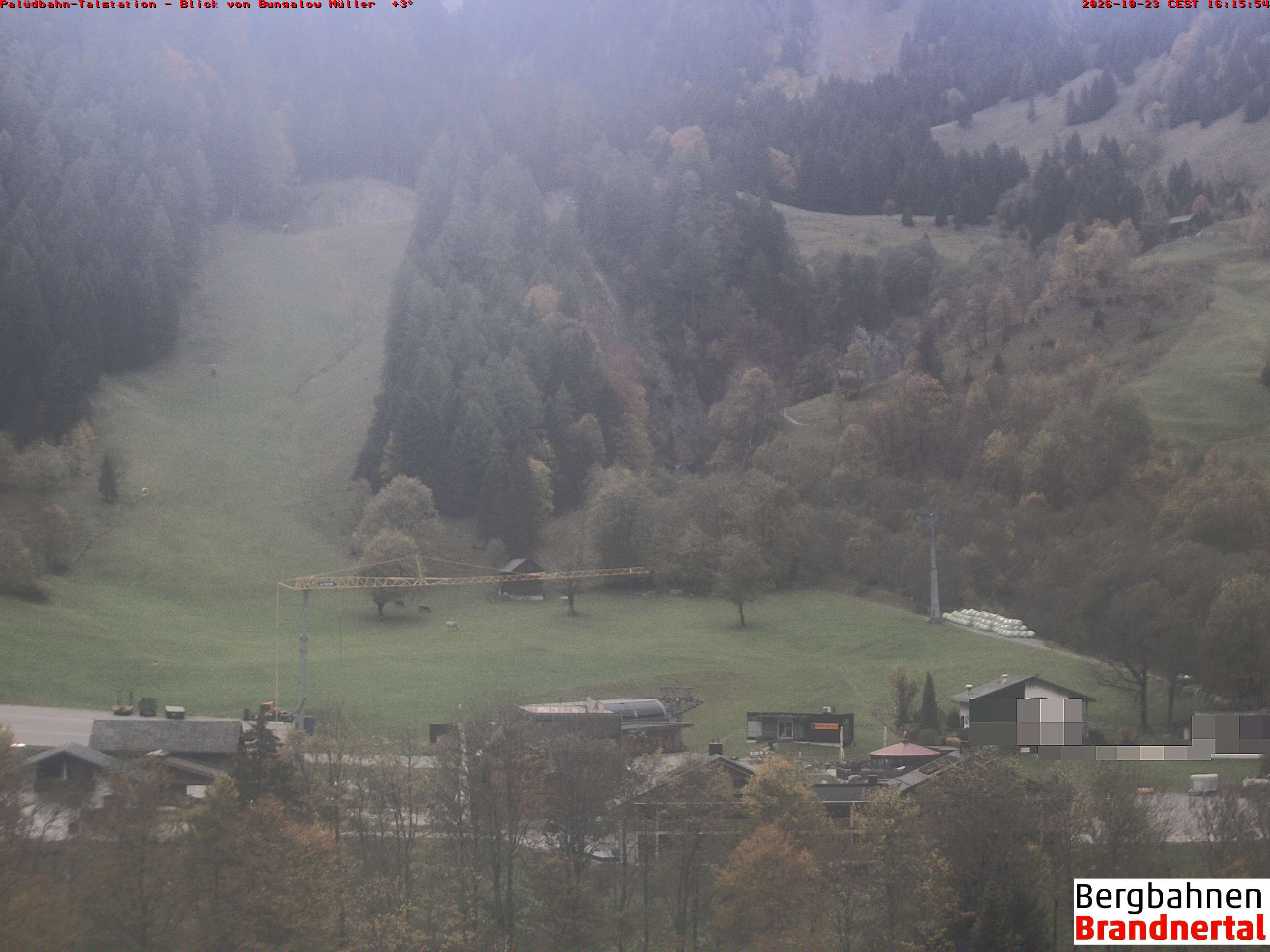 Blick auf Palüdbahn von Bungalow Müller