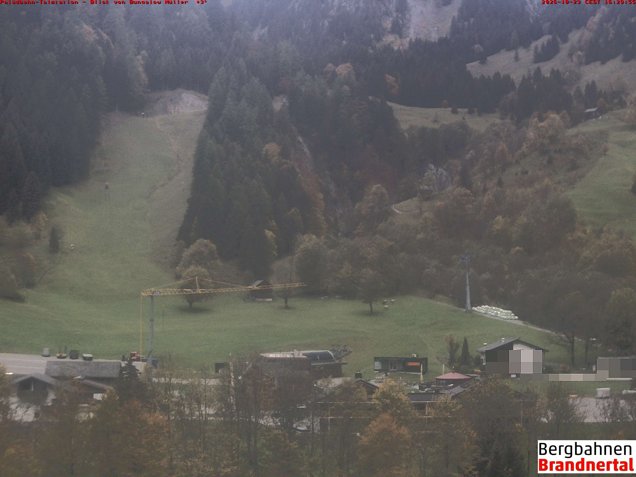 Blick auf Palüdbahn von Bungalow Müller