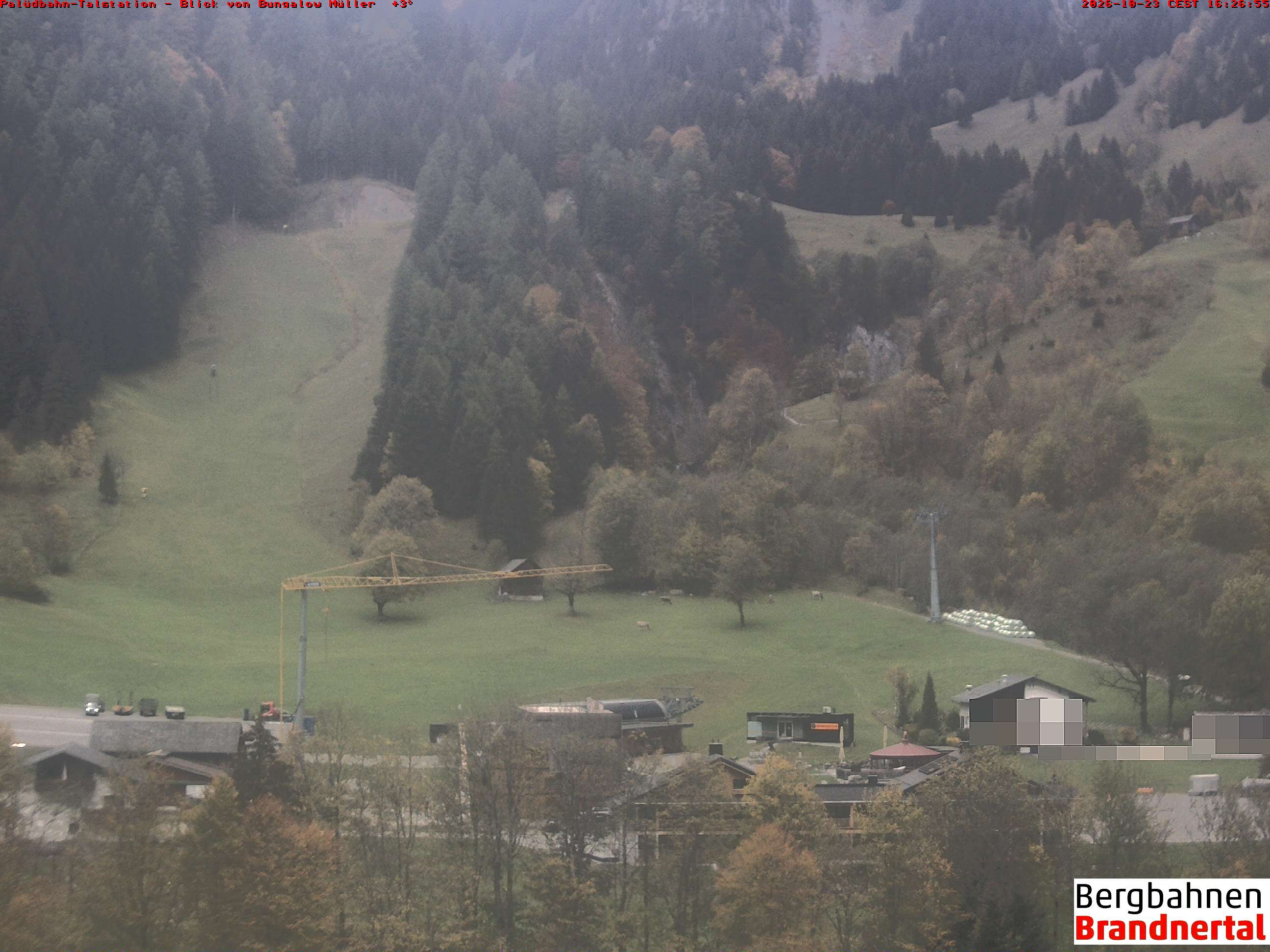 Blick auf Palüdbahn von Bungalow Müller