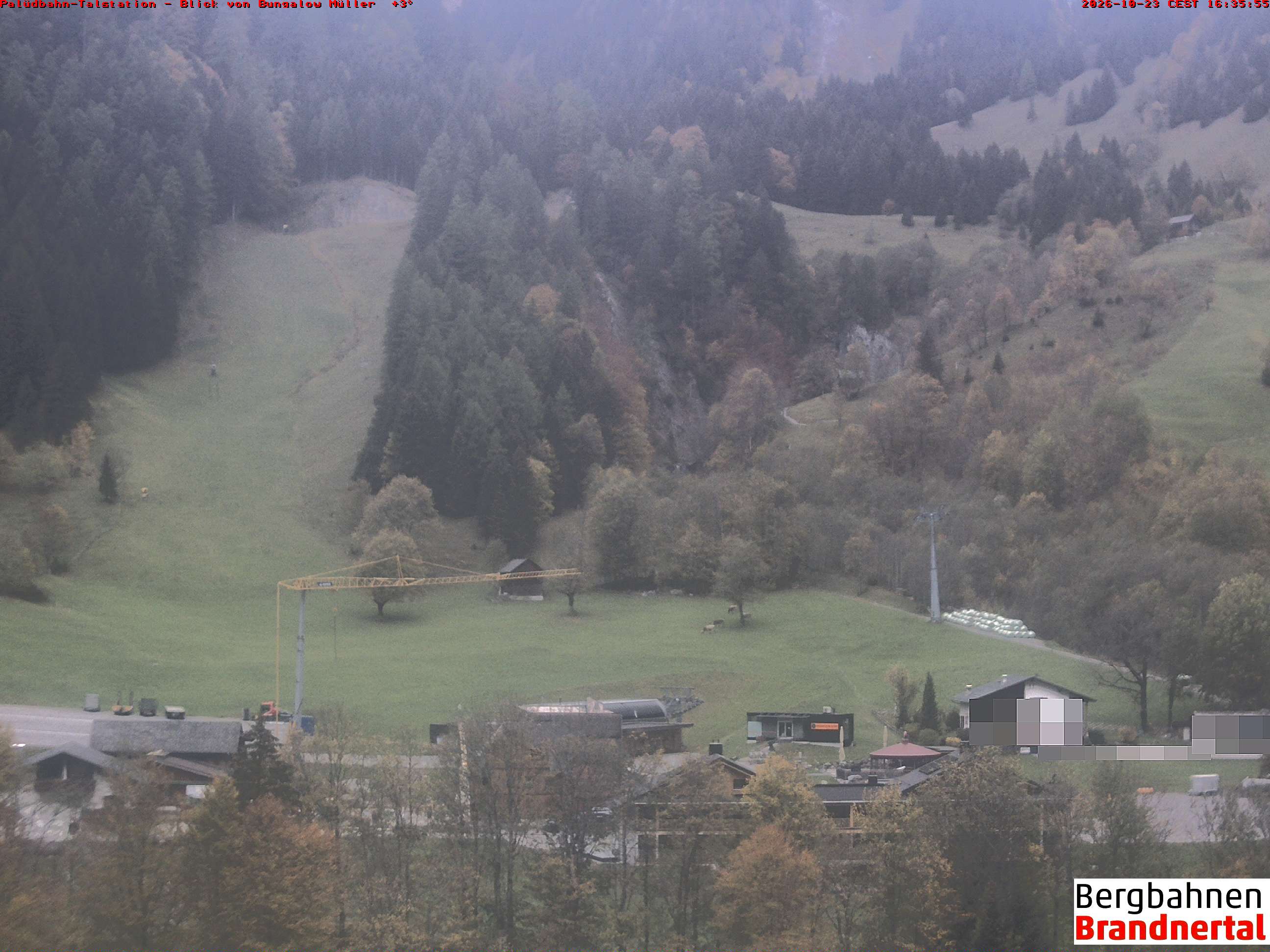 Blick auf Palüdbahn von Bungalow Müller