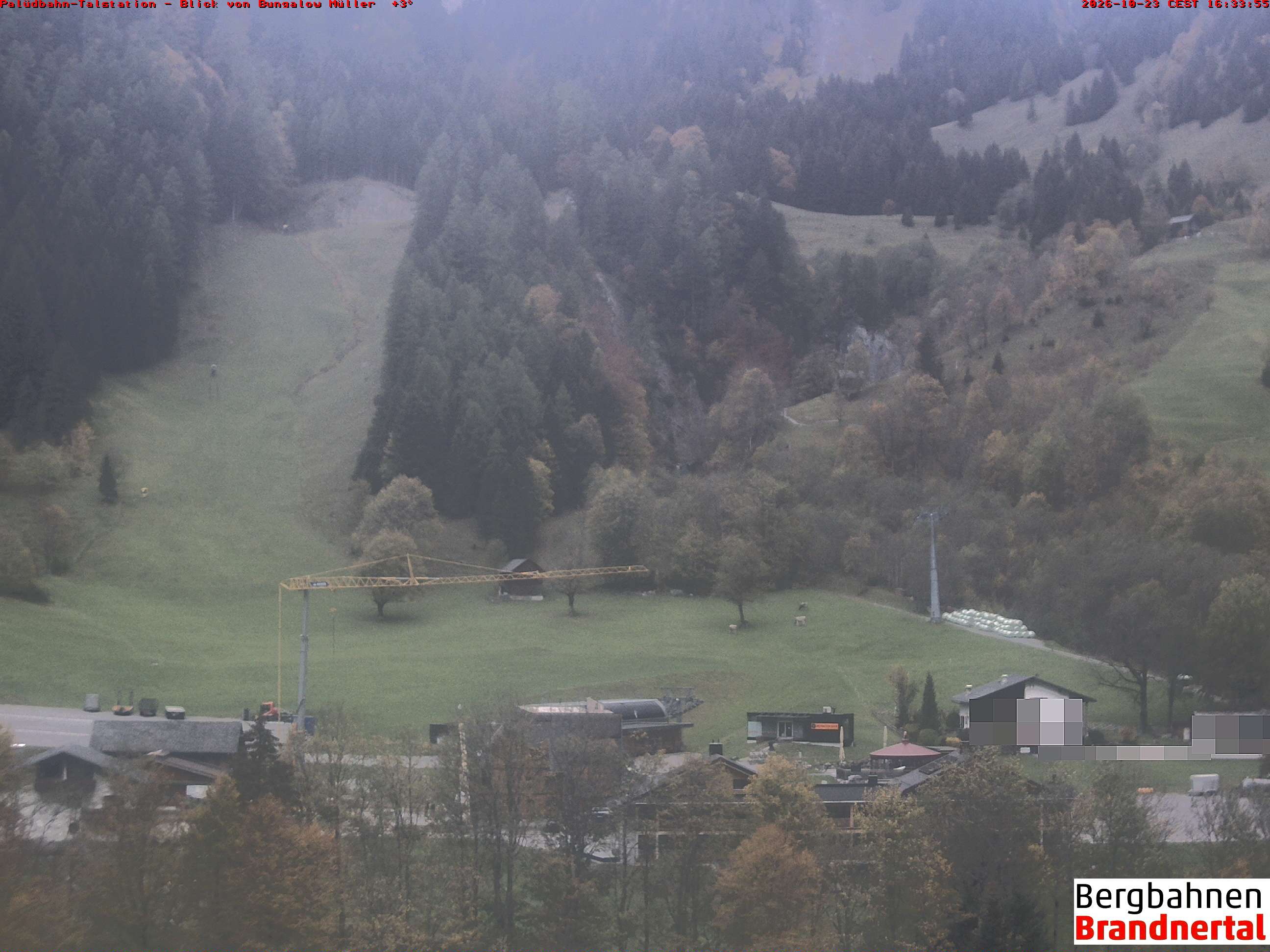 Blick auf Palüdbahn von Bungalow Müller