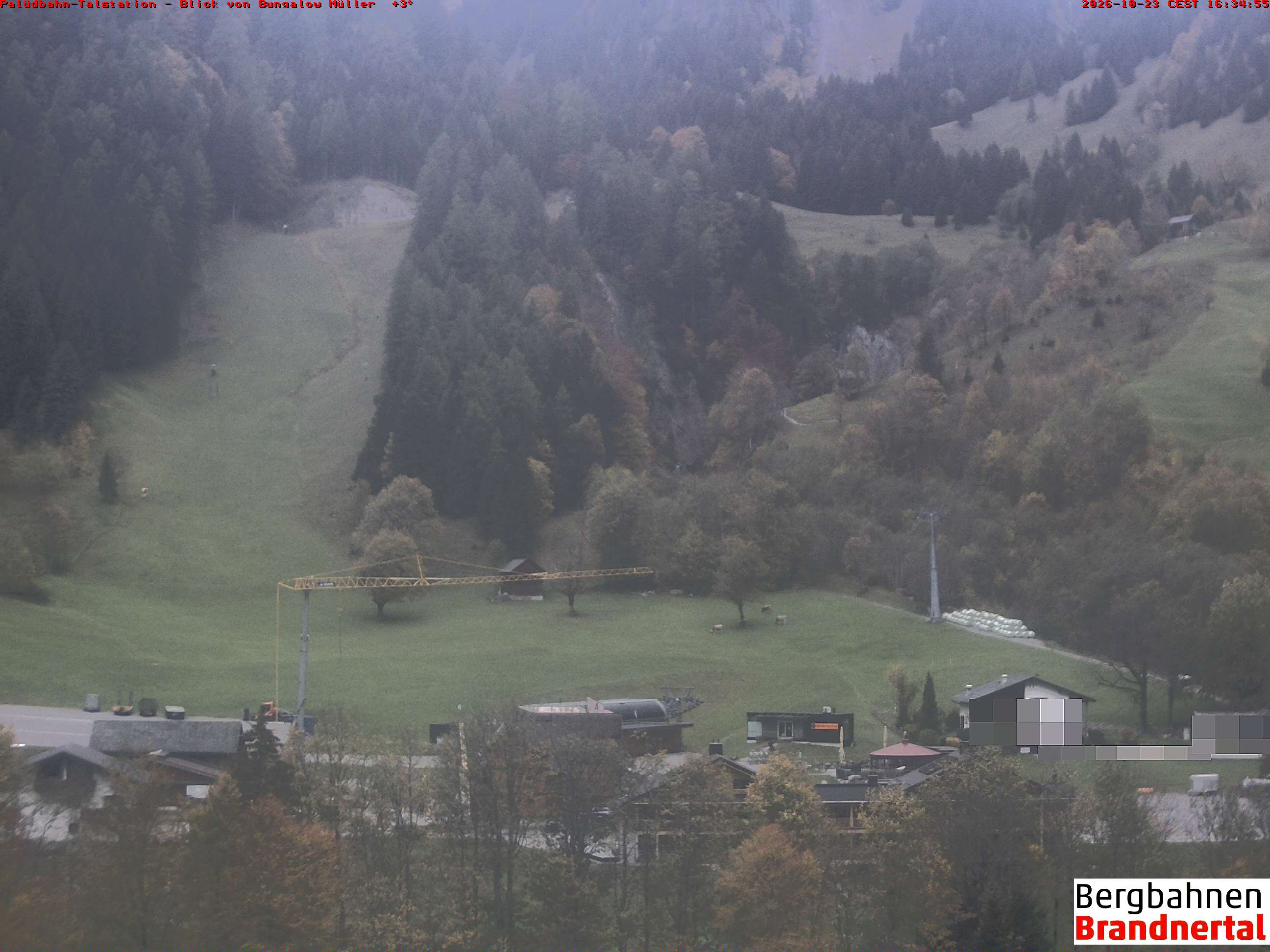 Blick auf Palüdbahn von Bungalow Müller