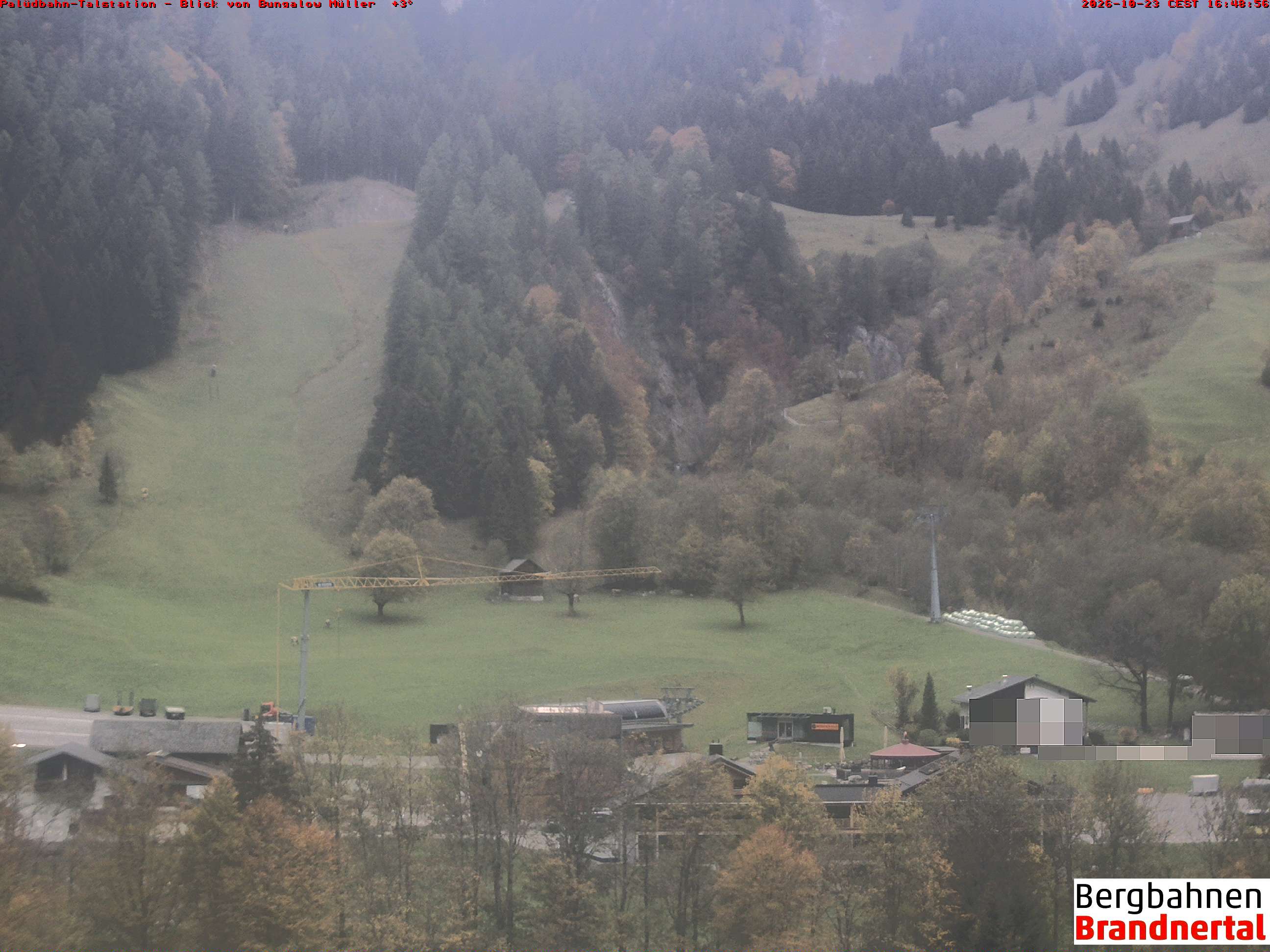 Blick auf Palüdbahn von Bungalow Müller