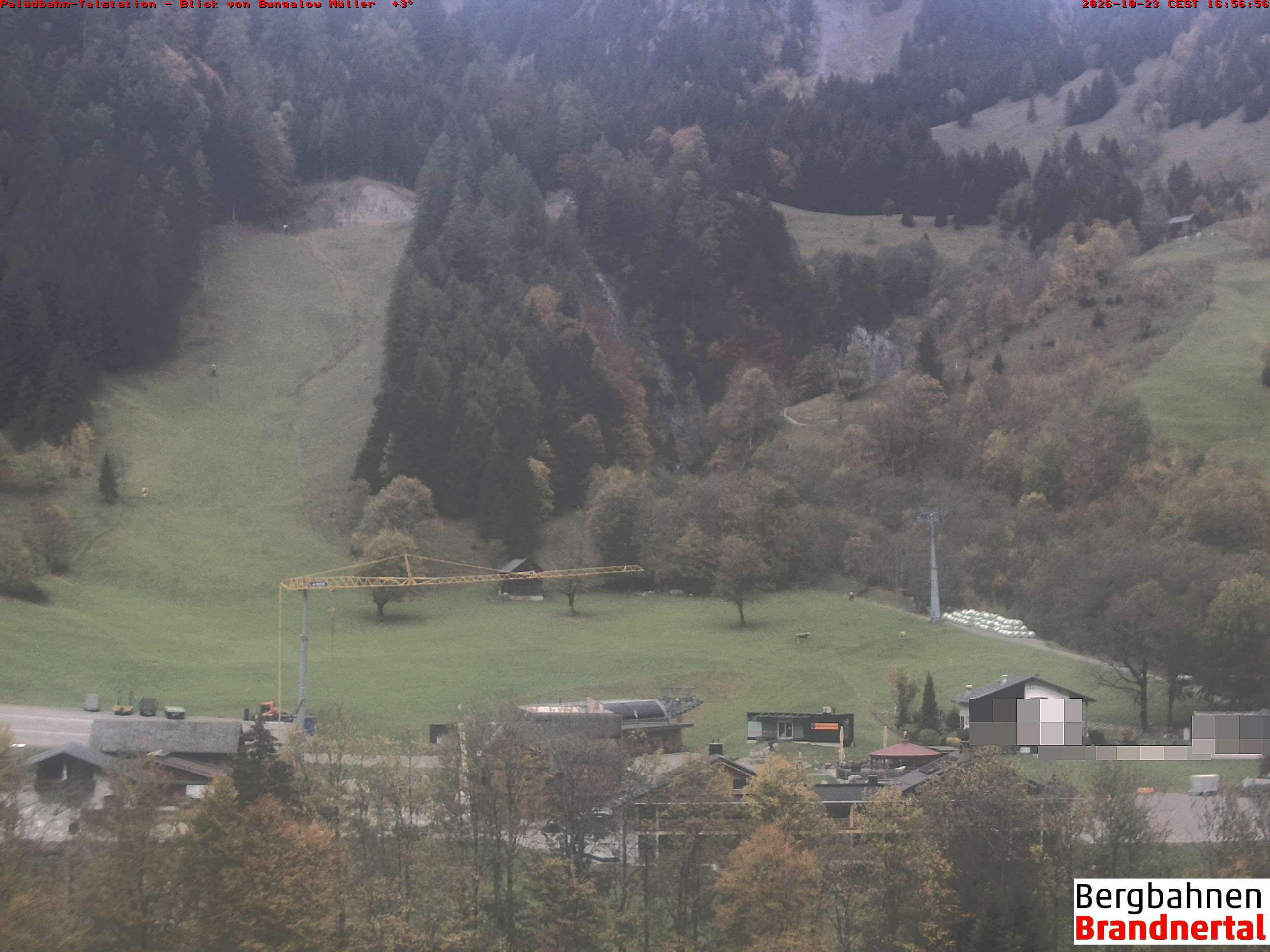 Blick auf Palüdbahn von Bungalow Müller