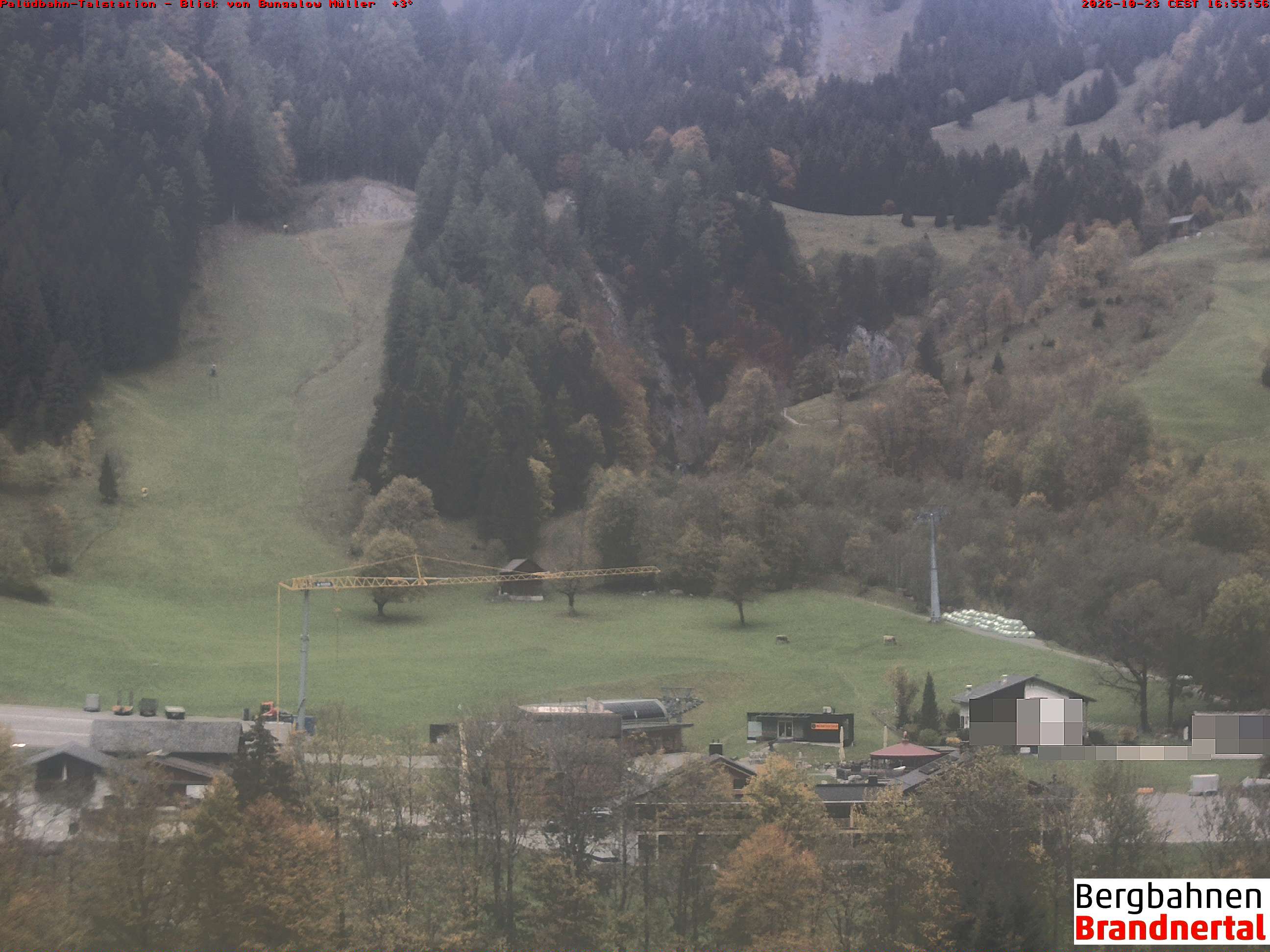 Blick auf Palüdbahn von Bungalow Müller