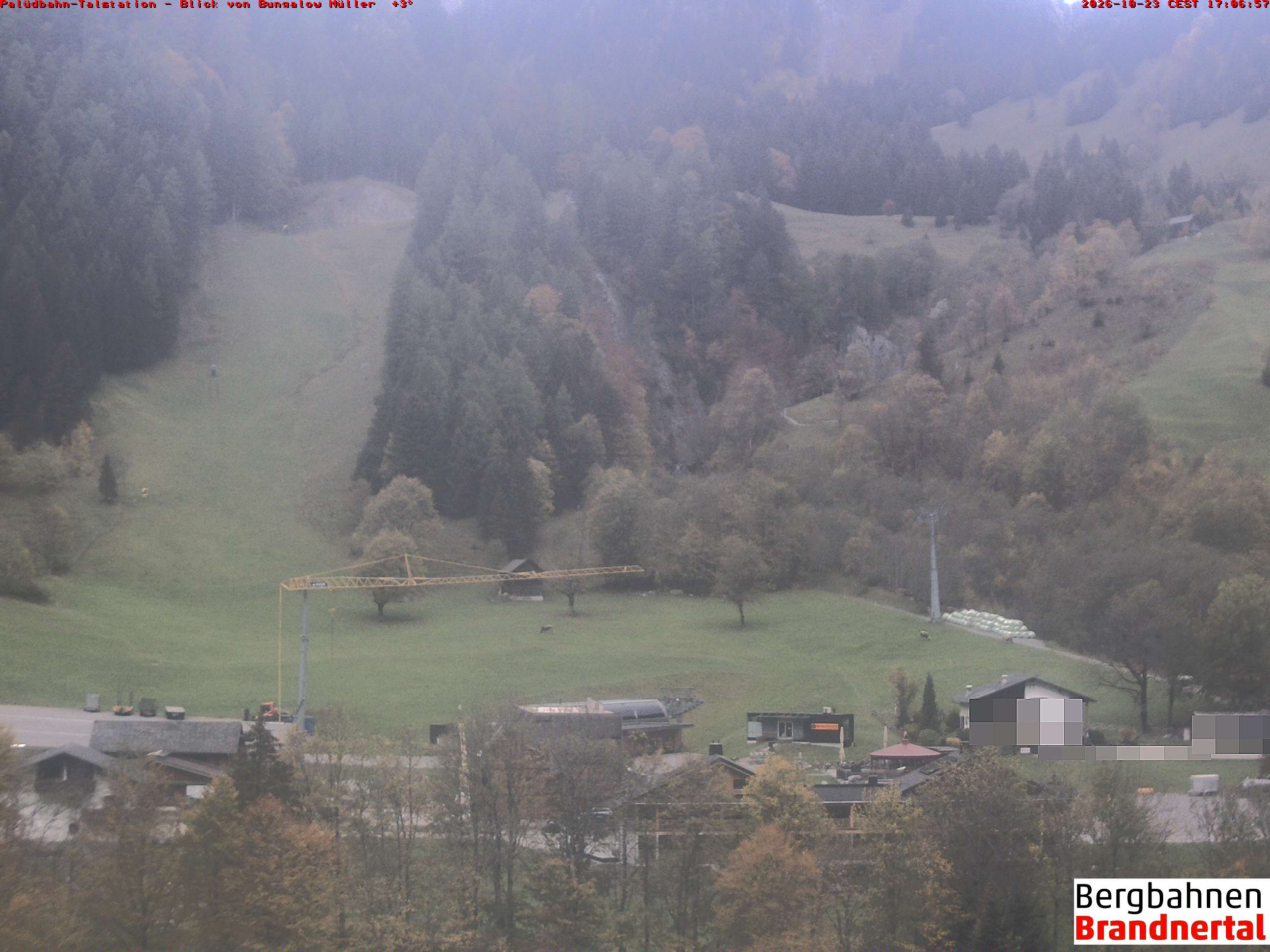 Blick auf Palüdbahn von Bungalow Müller