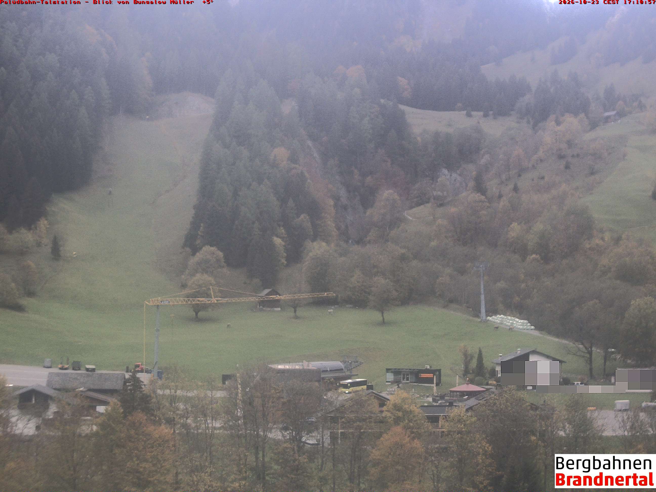 Blick auf Palüdbahn von Bungalow Müller