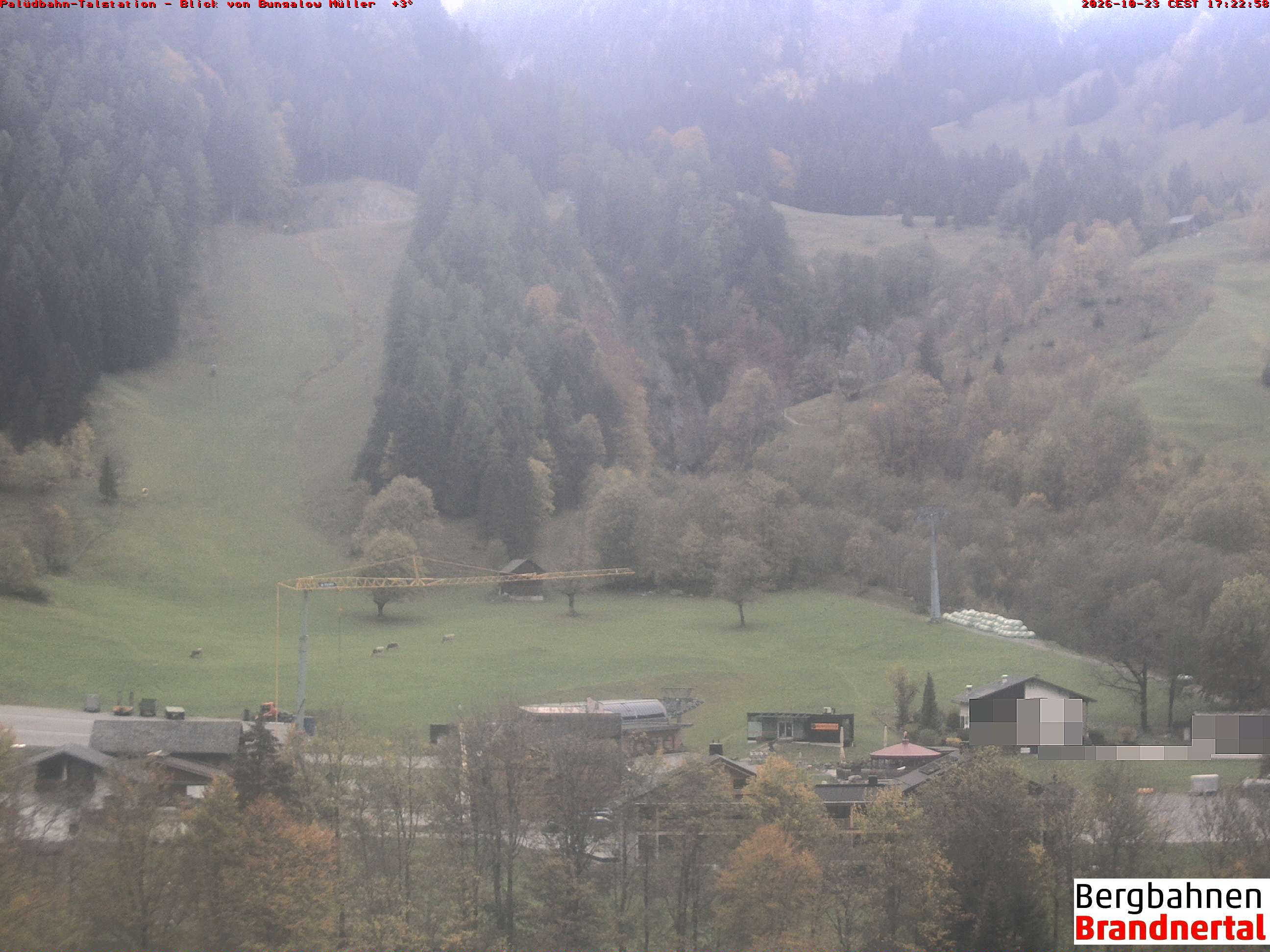 Blick auf Palüdbahn von Bungalow Müller