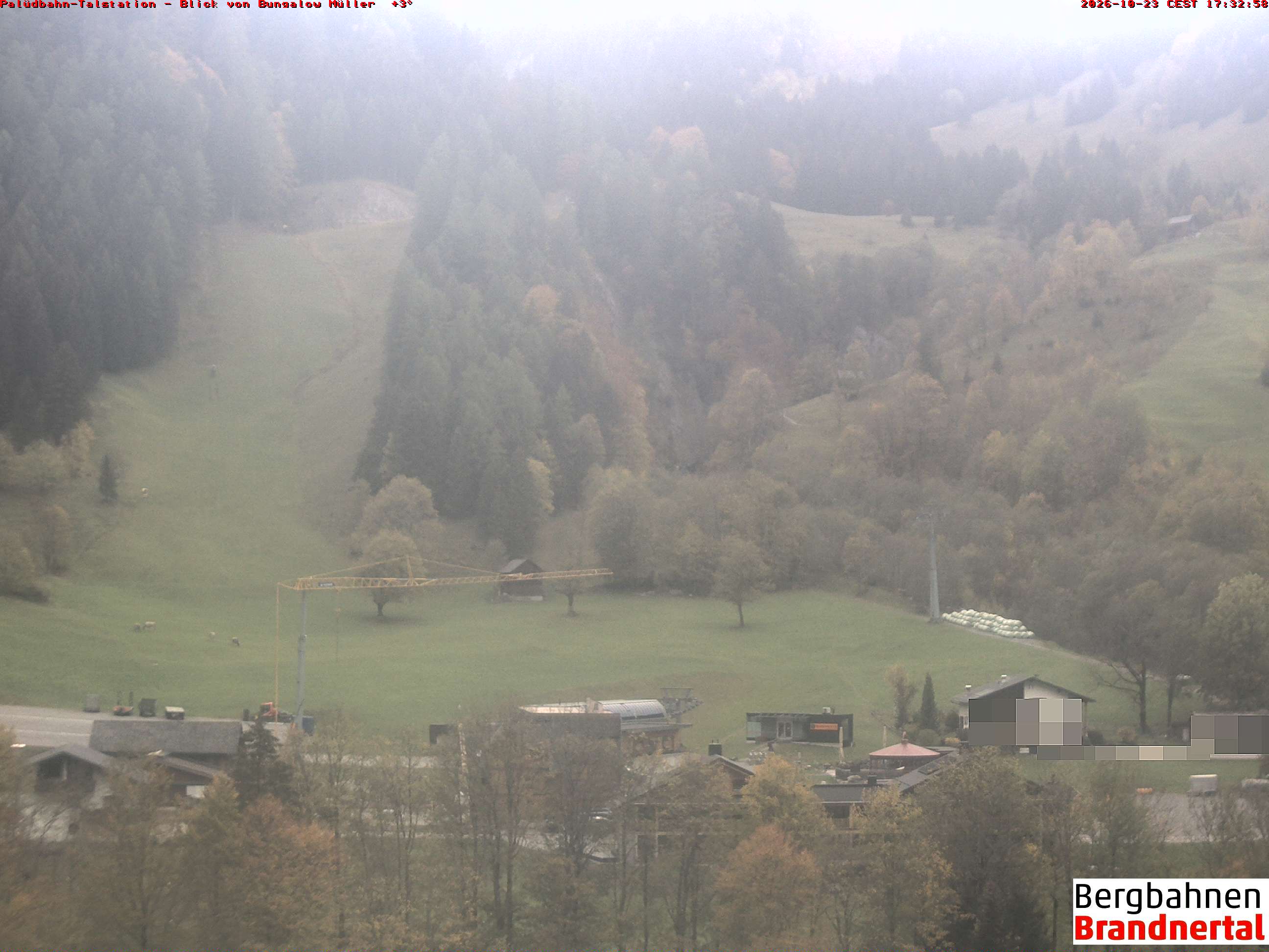 Blick auf Palüdbahn von Bungalow Müller