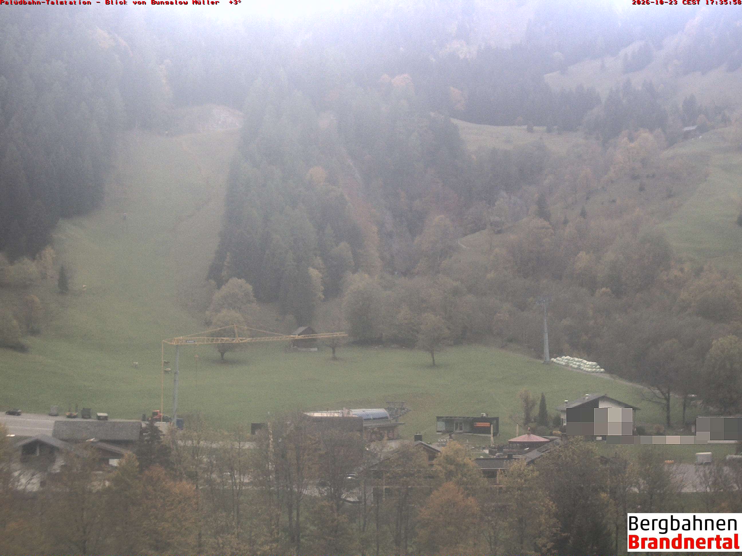 Blick auf Palüdbahn von Bungalow Müller