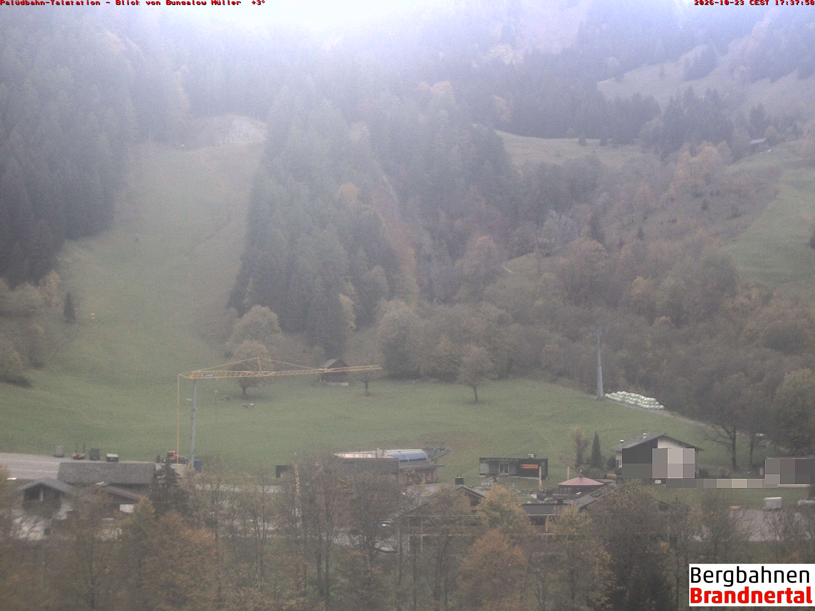 Blick auf Palüdbahn von Bungalow Müller